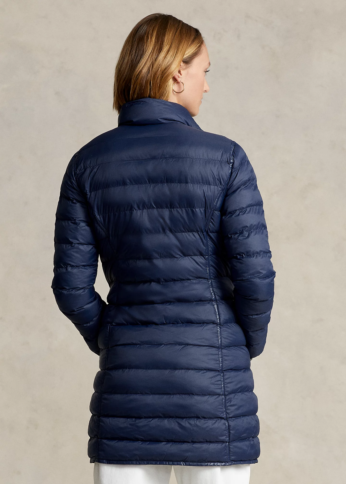 Packable Quilted Taffeta Coat