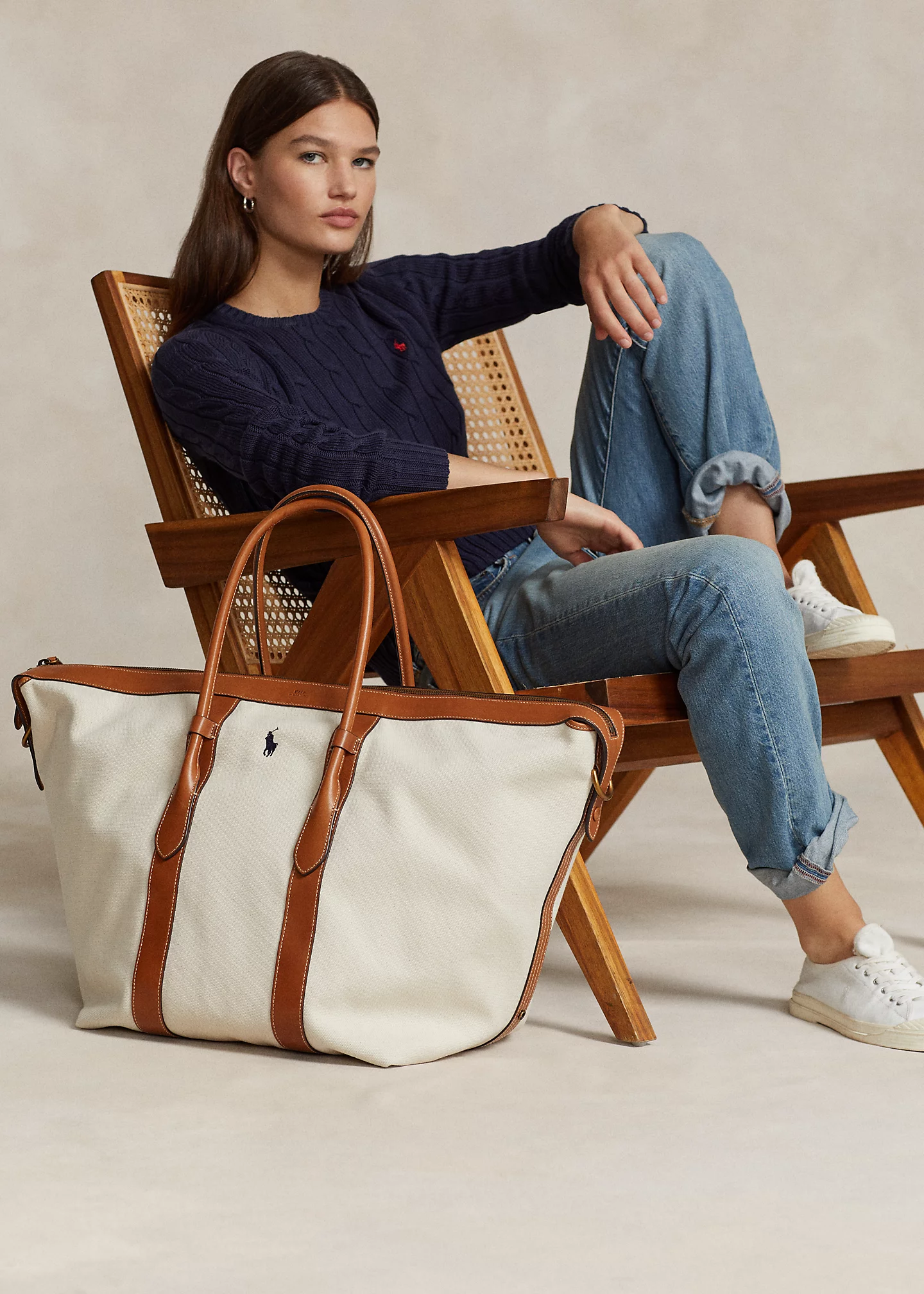 Canvas Extra-Large Bellport Tote