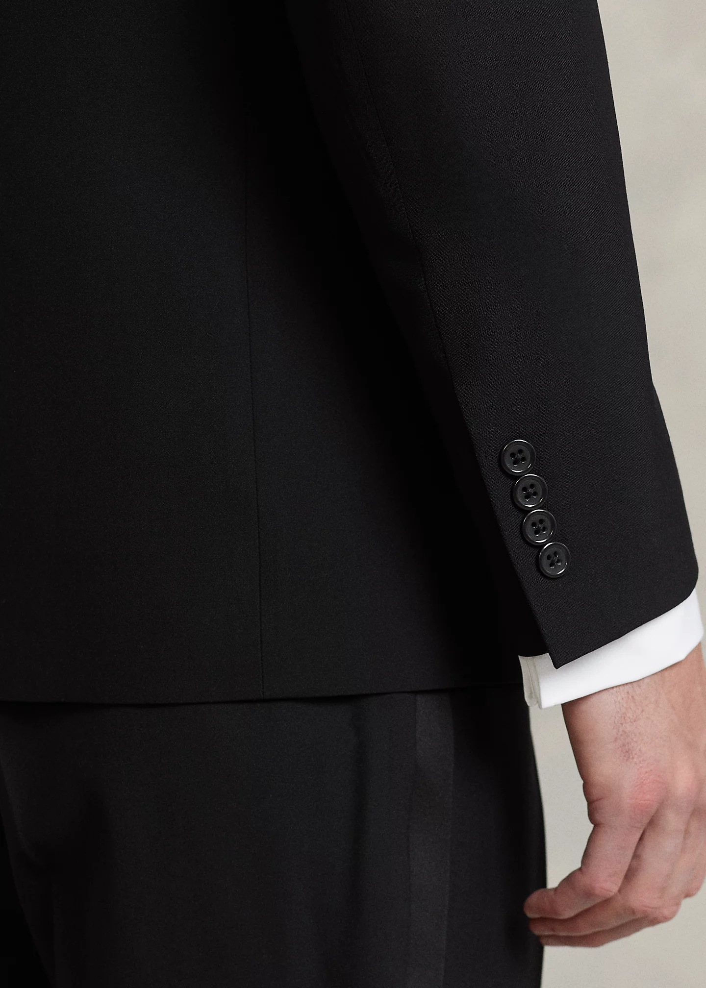 Polo Wool Barathea Peak Tuxedo