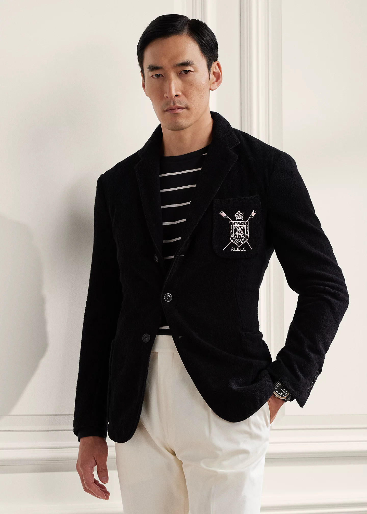 Hadley Hand-Tailored Terry Blazer