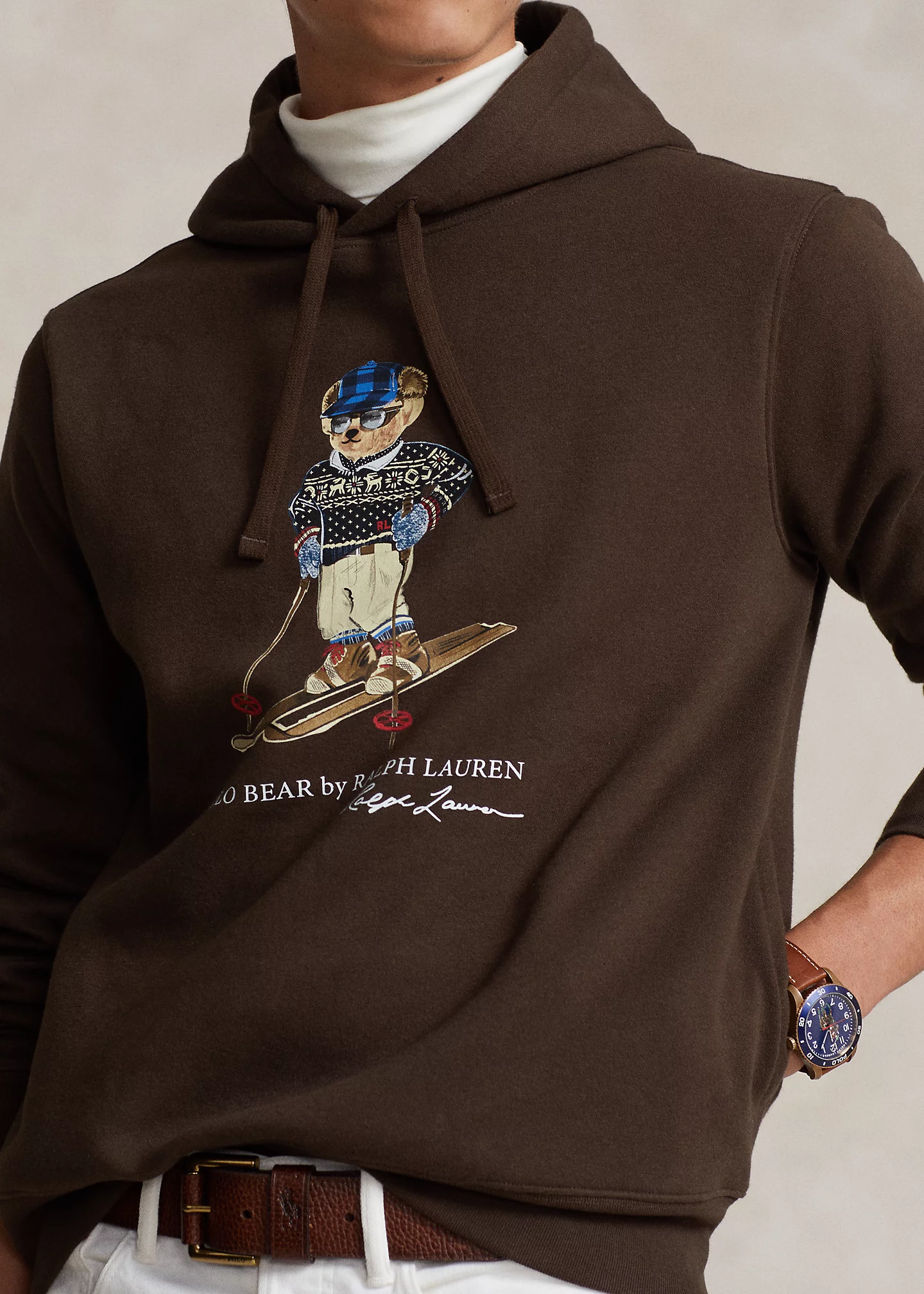 Polo Bear Fleece Hoodie