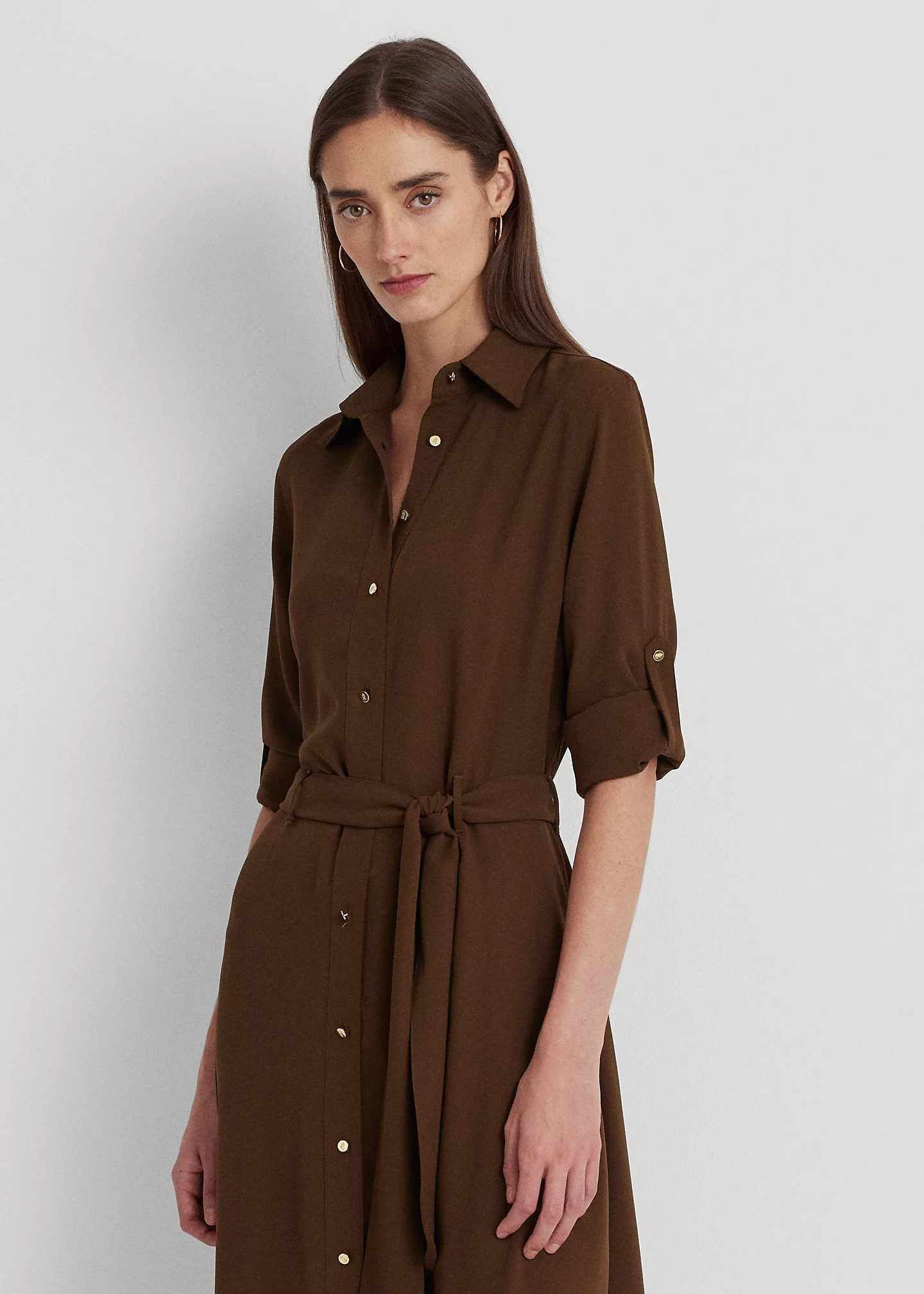 Fit-and-Flare Shirtdress