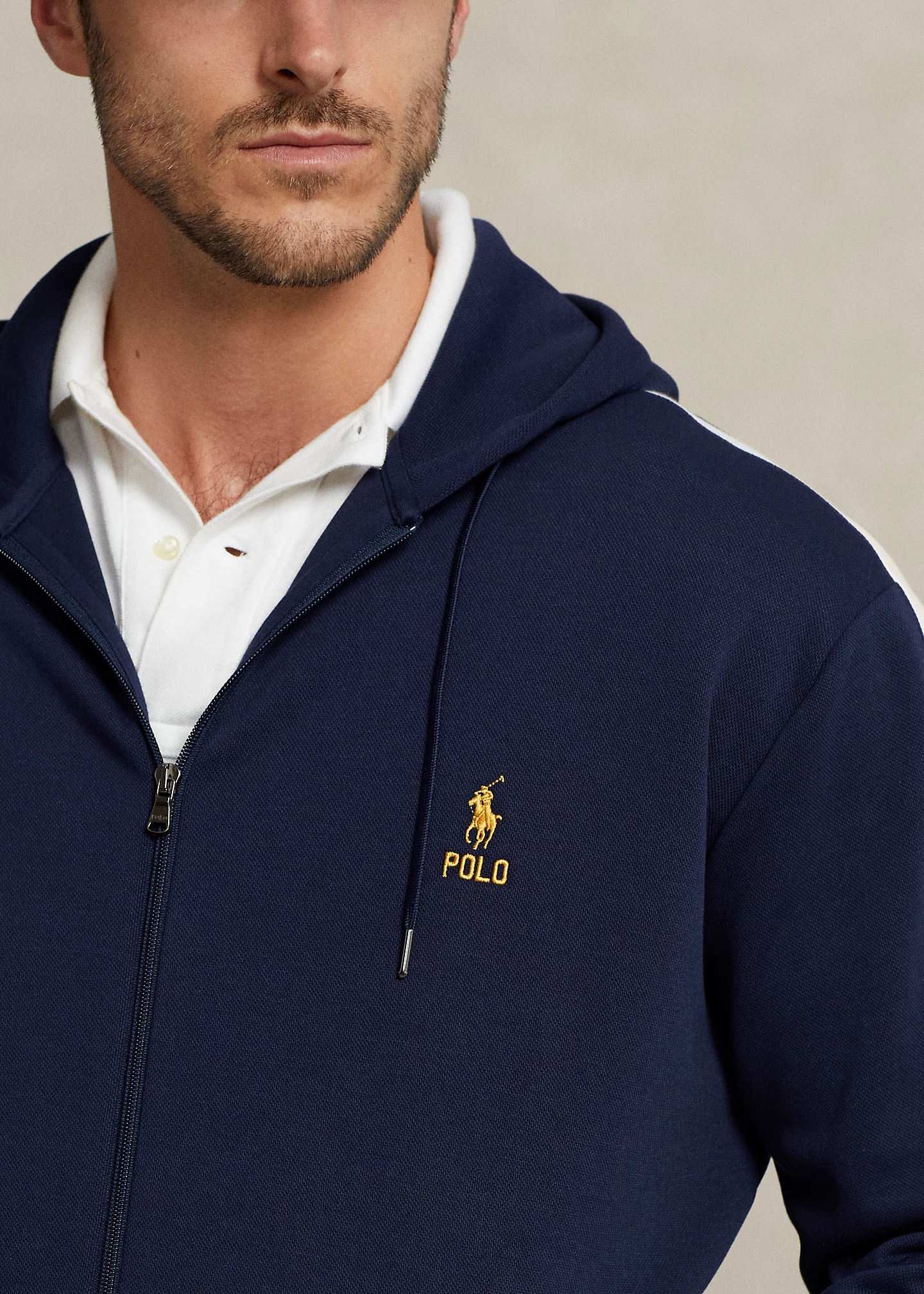 Double-Knit Full-Zip Hoodie