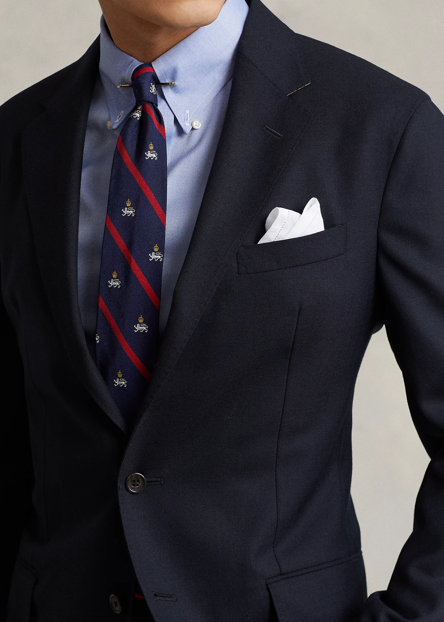 Polo Soft Tailored Wool Oxford Jacket