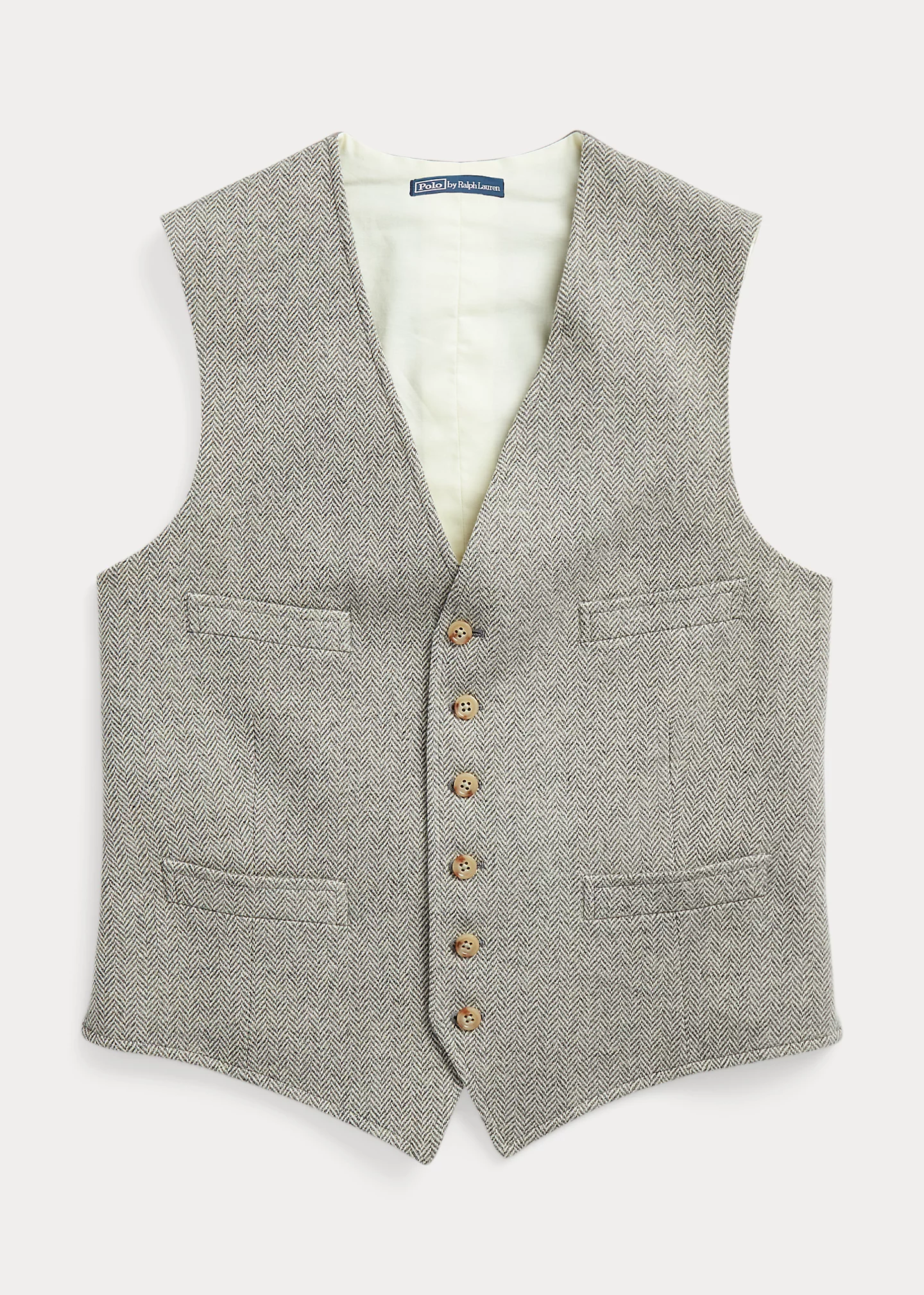 Herringbone Tweed Vest
