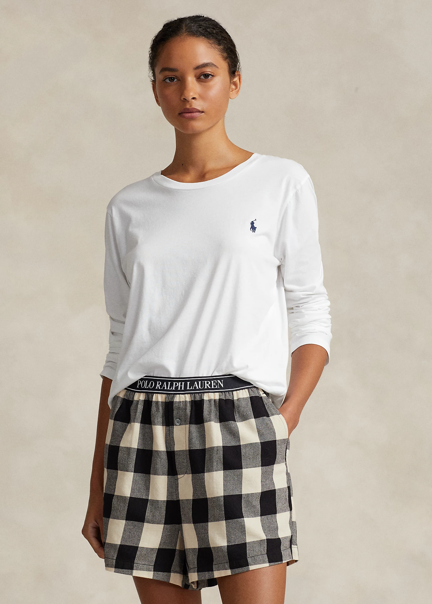 Plaid Flannel Boxer Short