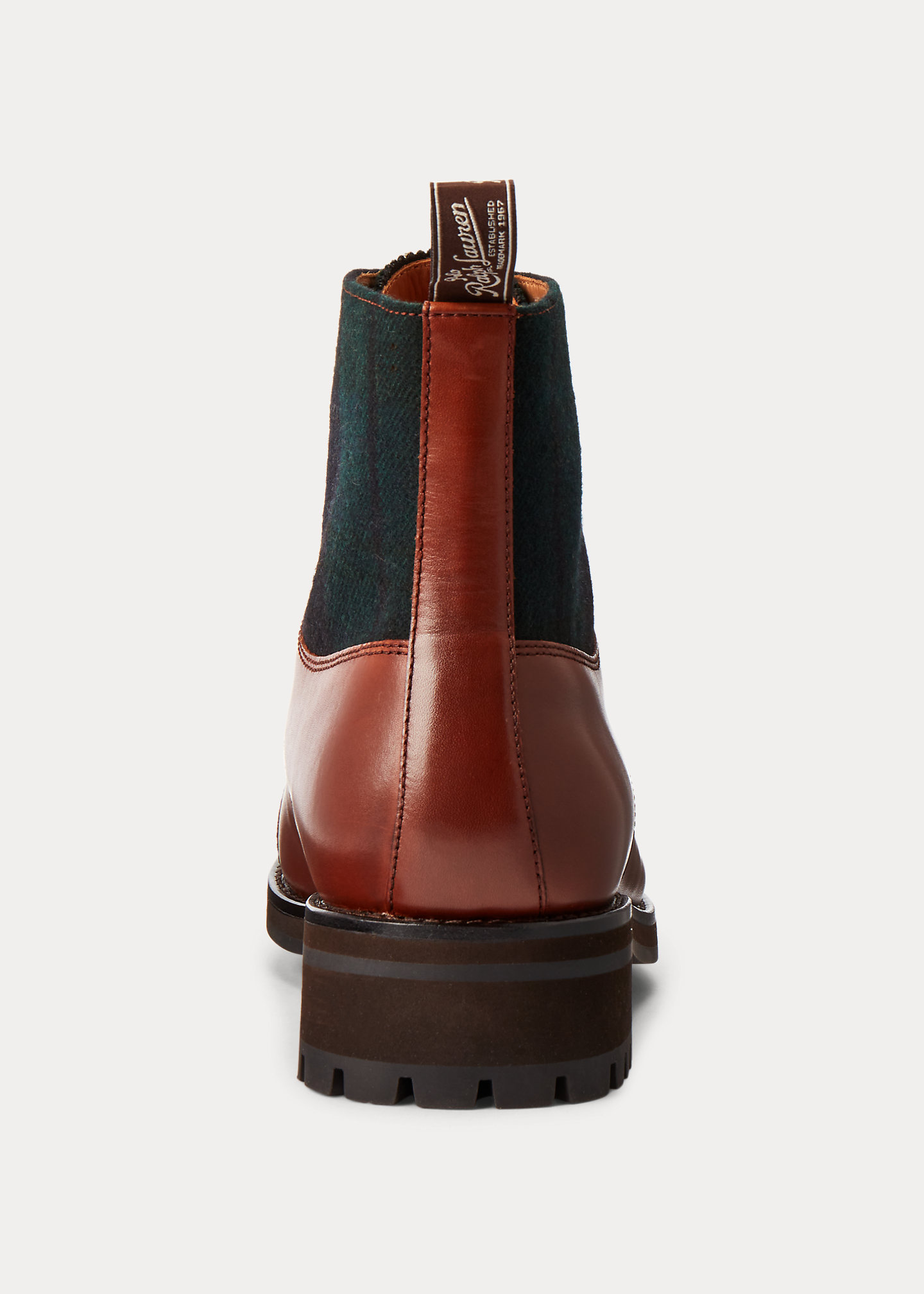Bryson Leather & Wool Cap-Toe Boot