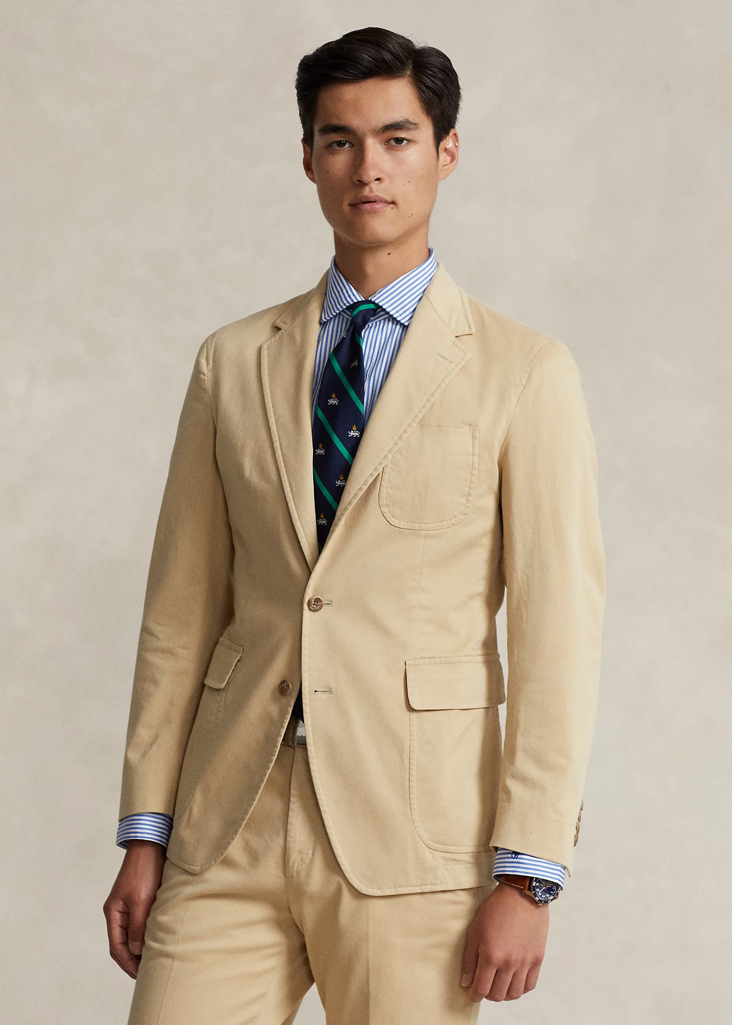 Polo Soft Tailored Chino Suit Jacket