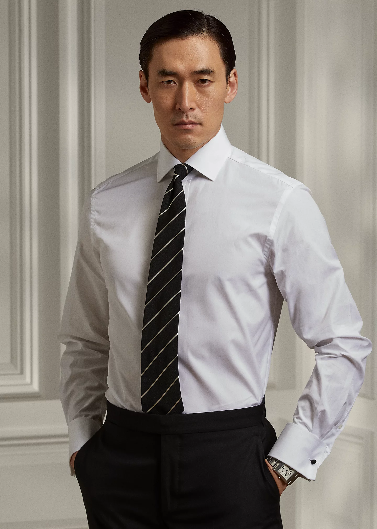 Poplin French Cuff Shirt