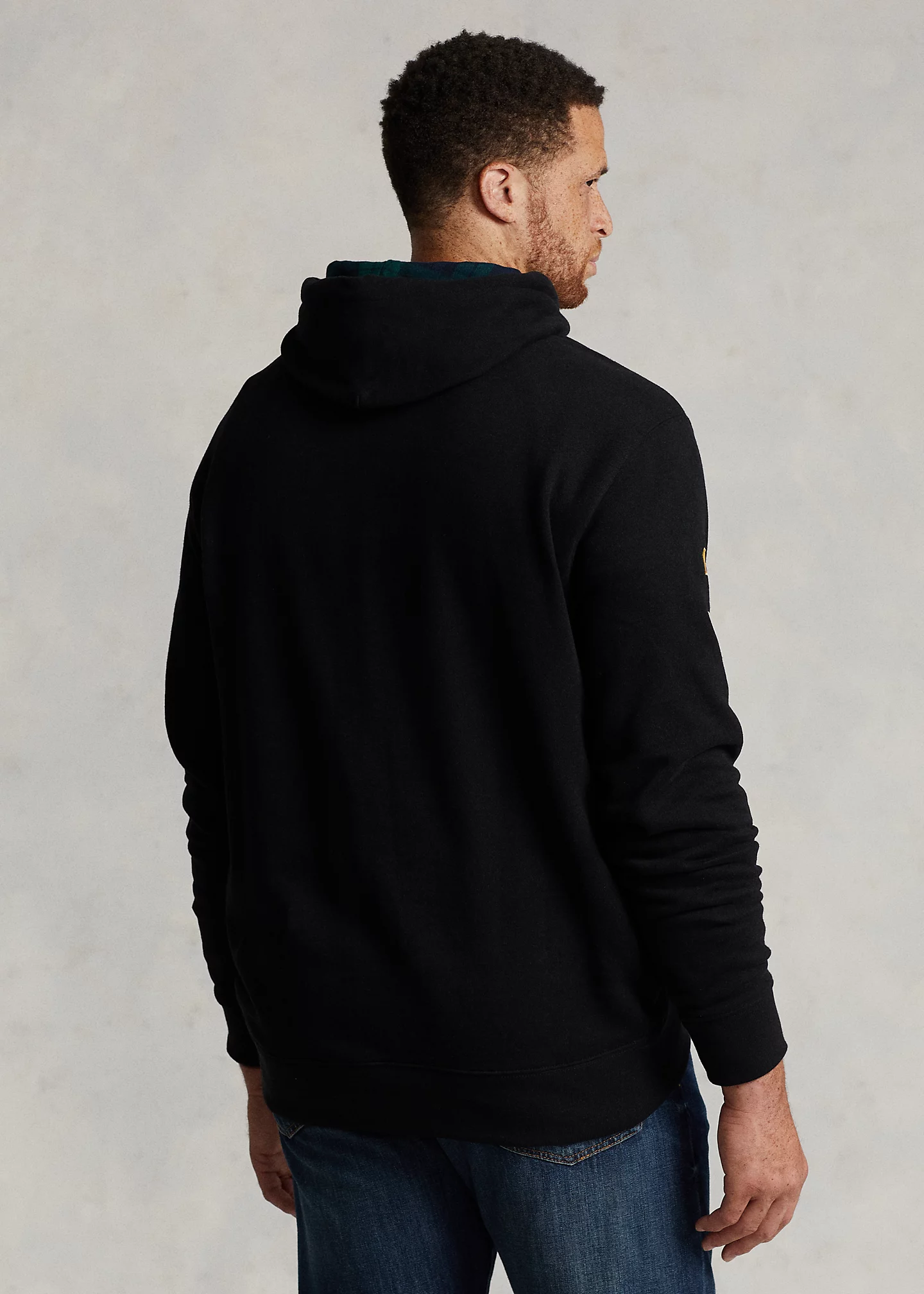 Triple-Pony Fleece Hoodie