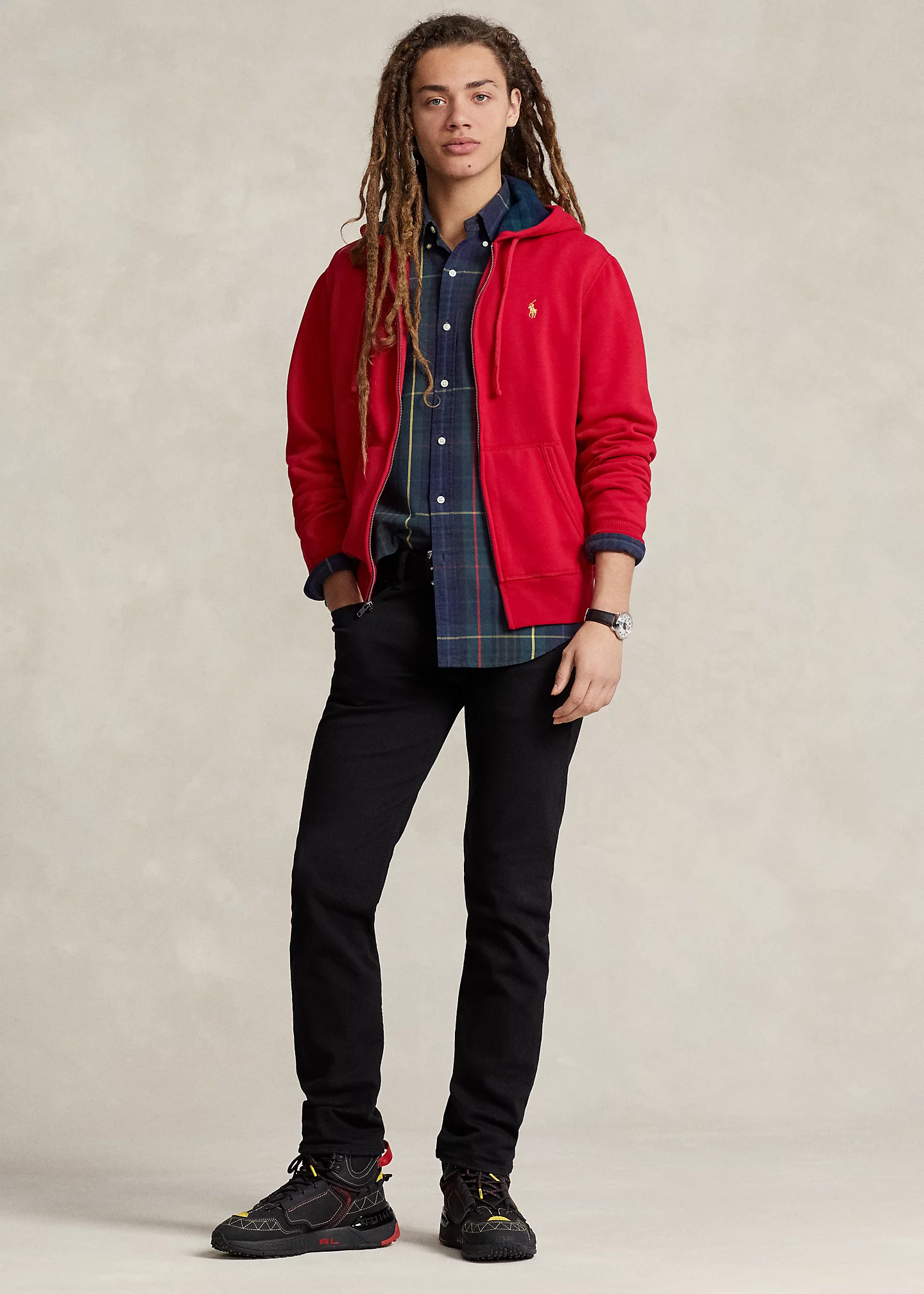 The RL Fleece Full-Zip Hoodie