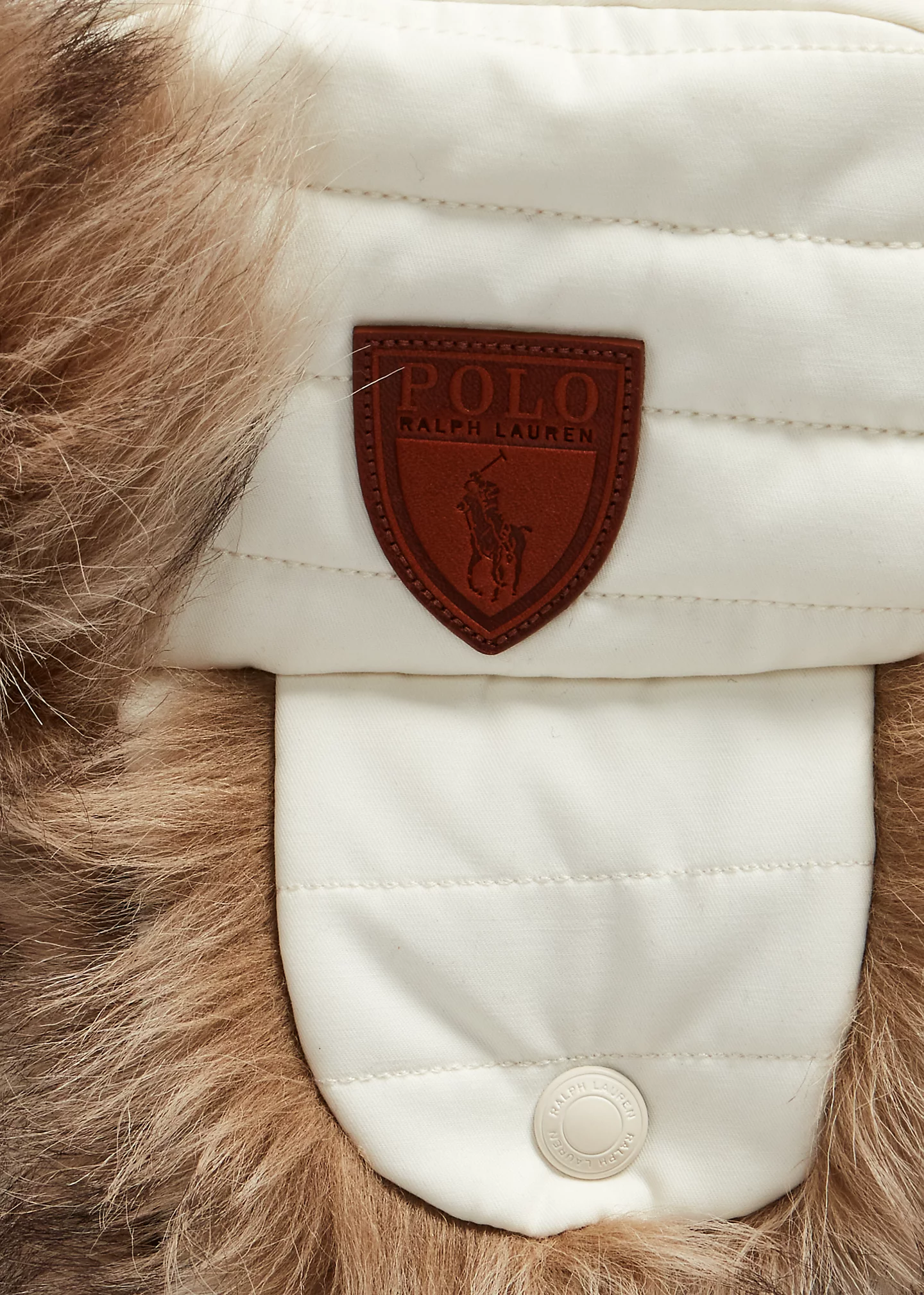 Shearling-Trim Earflap Hat