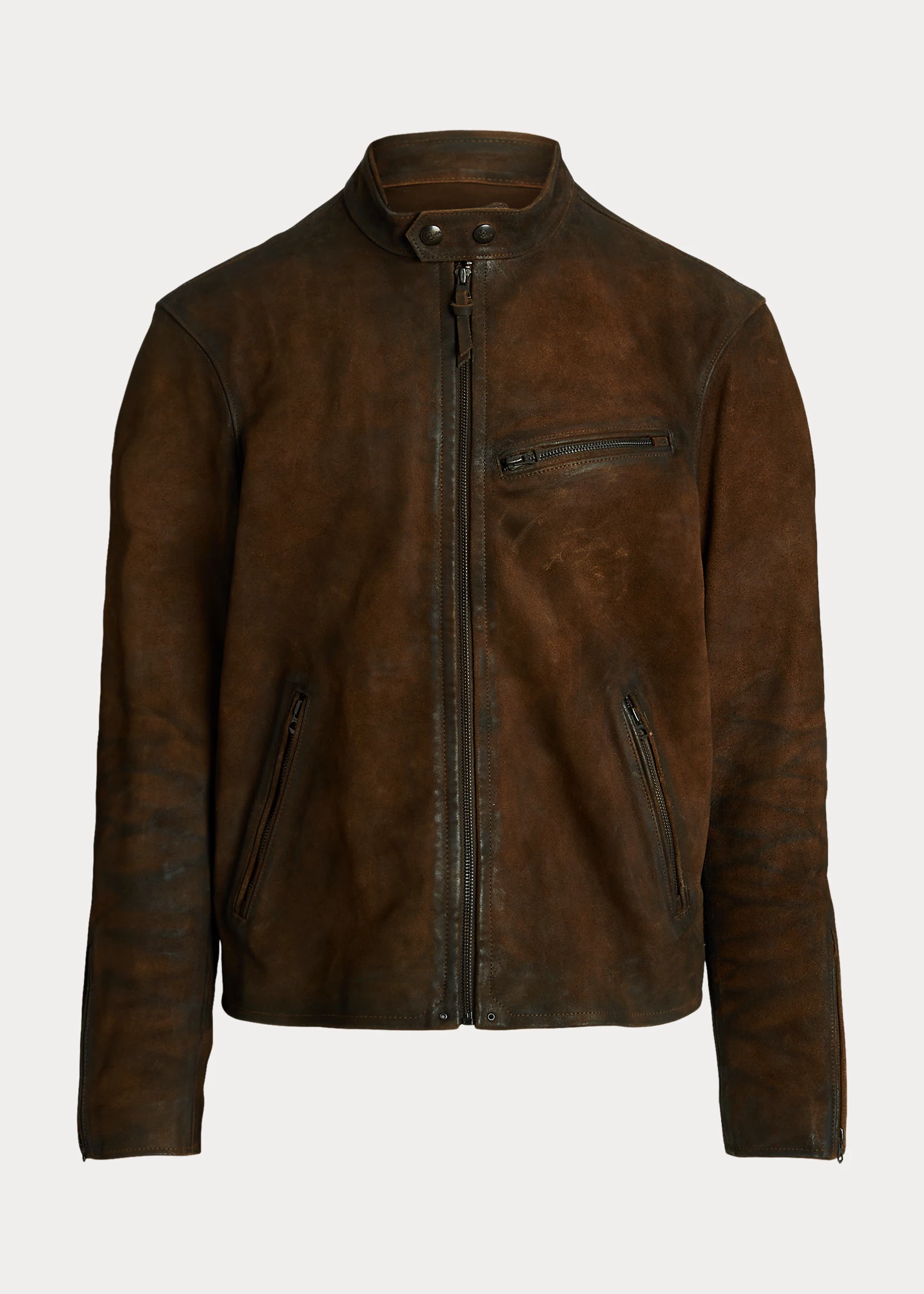 Roughout Suede Café Racer Jacket