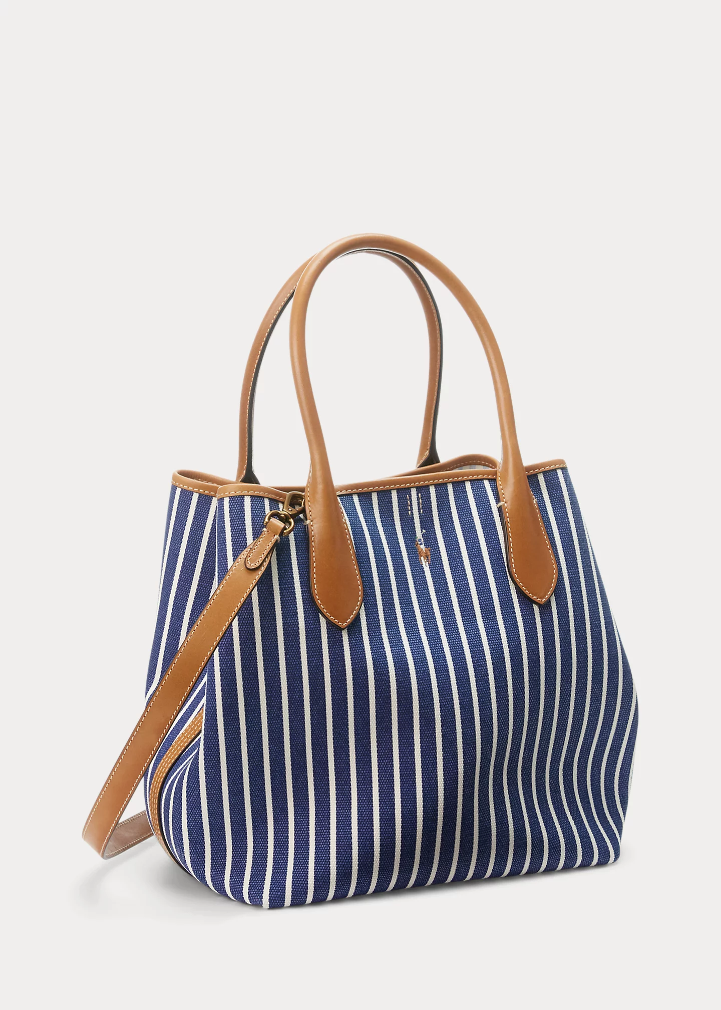 Striped Canvas Medium Bellport Tote