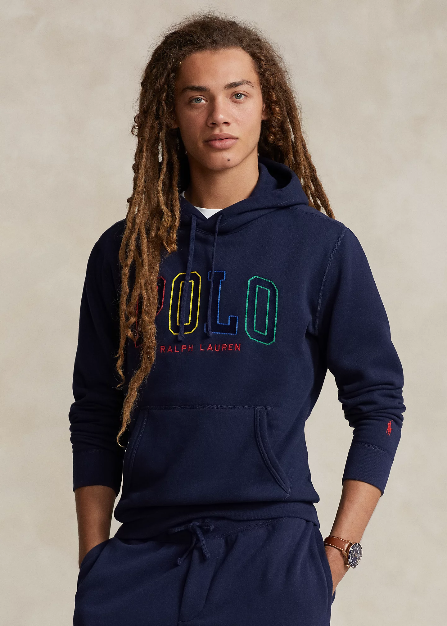 The RL Fleece Logo Hoodie