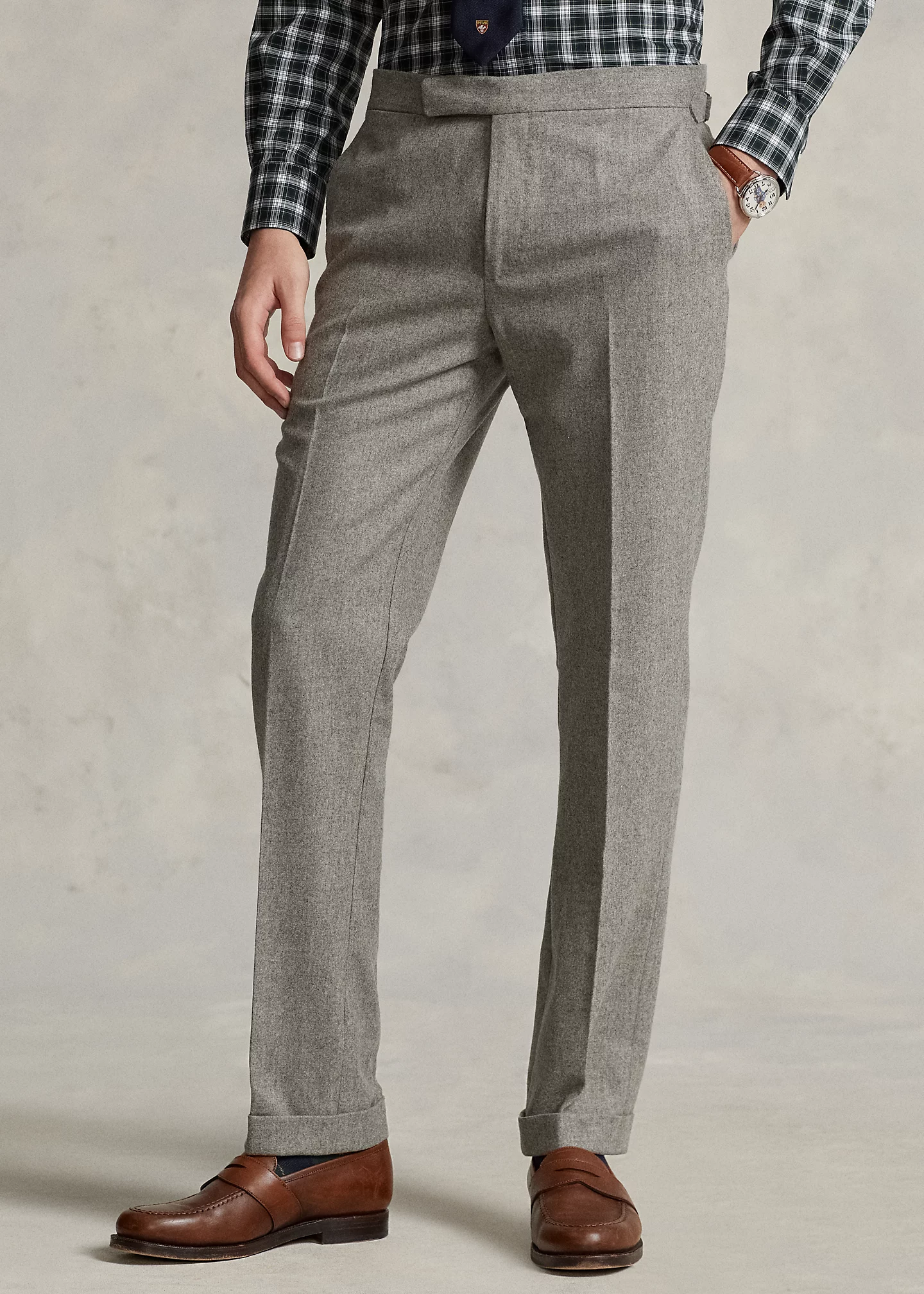 Wool Flannel Trouser