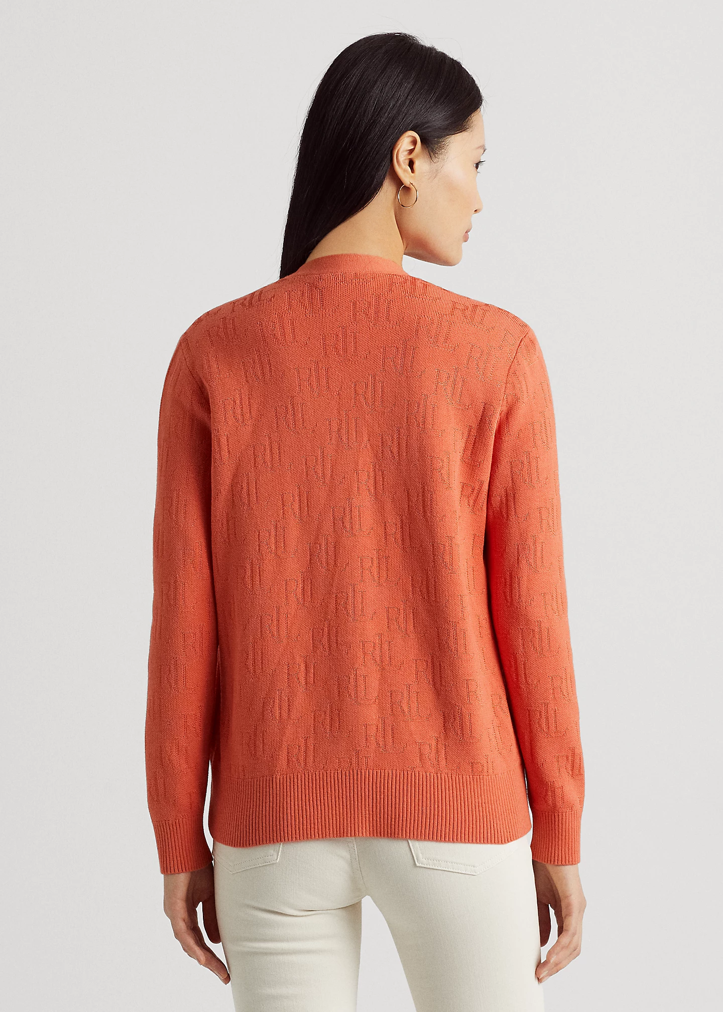 Monogram Jacquard Cardigan