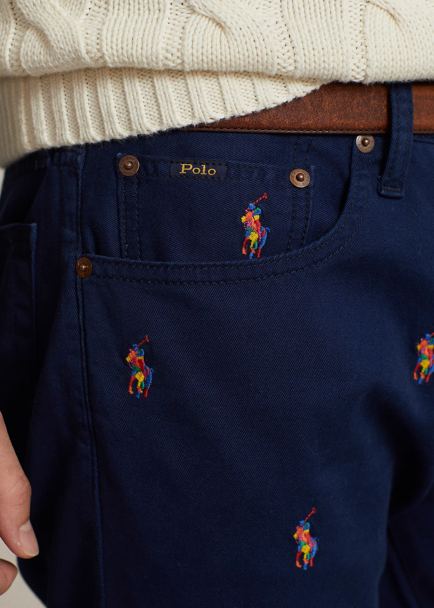 Sullivan Slim Polo Pony Jean