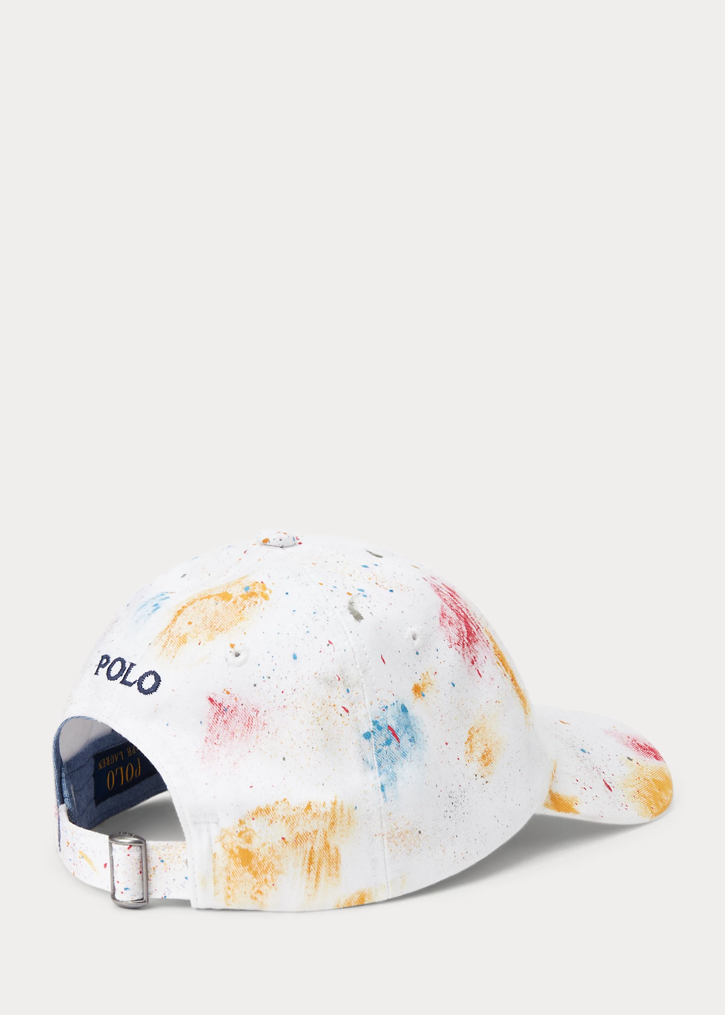 Paint-Splatter Twill Ball Cap