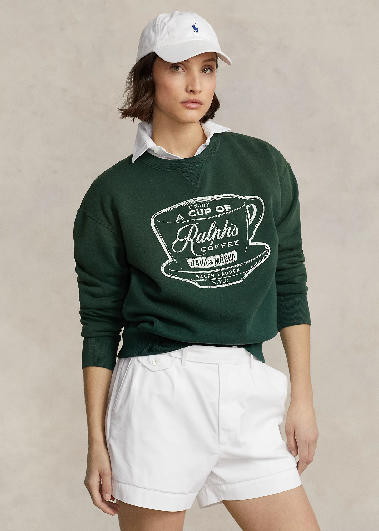 Ralph��s Coffee Crewneck Sweatshirt