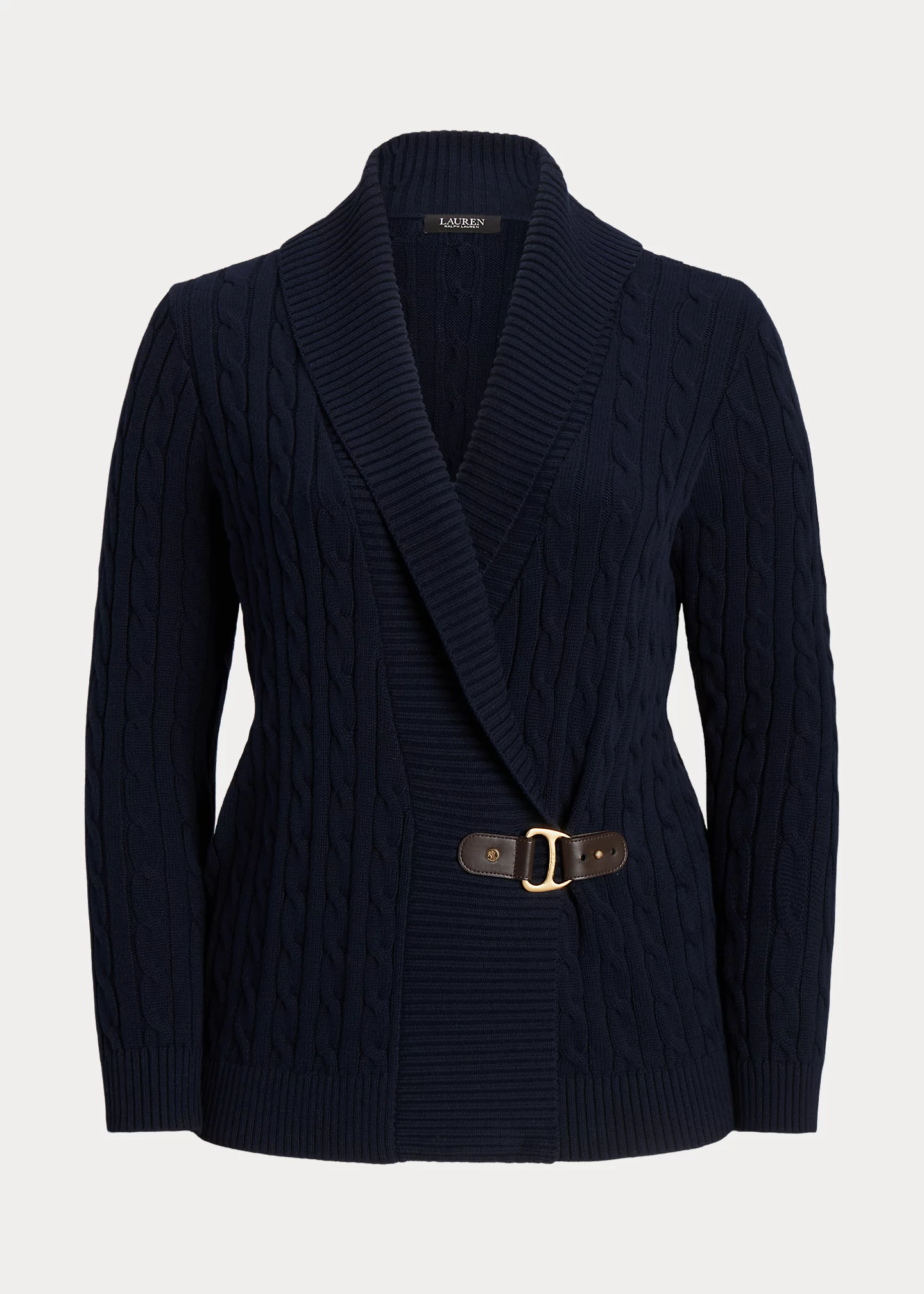 Buckled Cotton Sweater