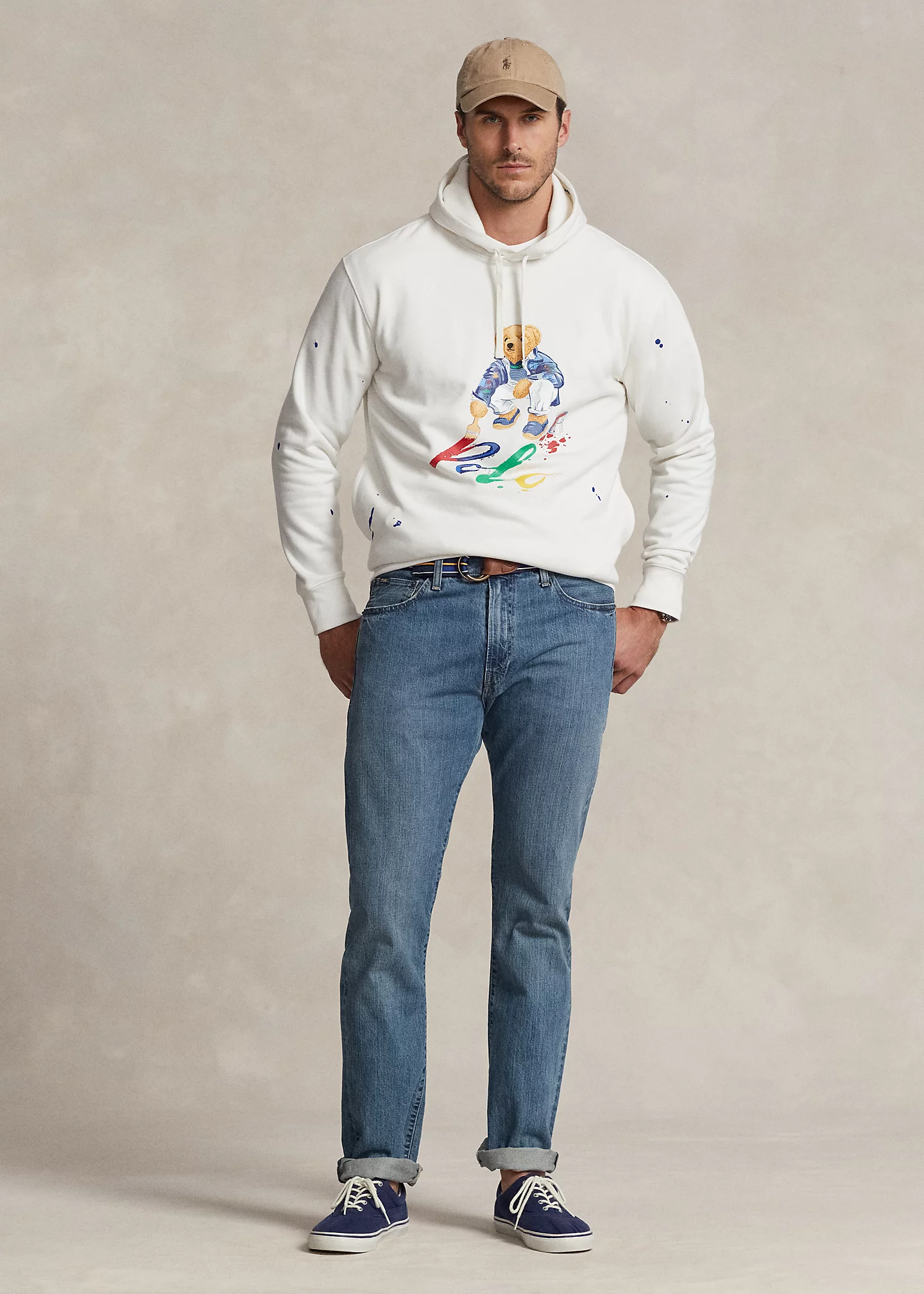 Polo Bear Fleece Hoodie