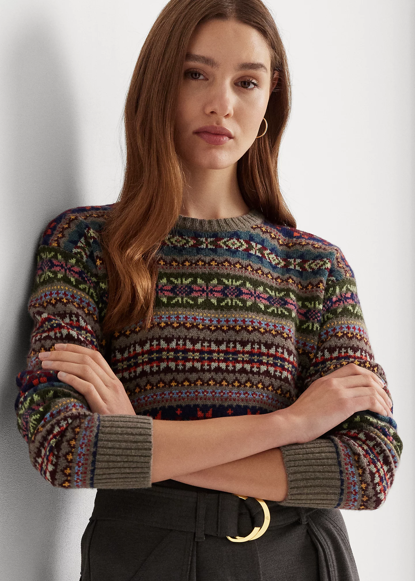 Fair Isle Wool-Blend Sweater