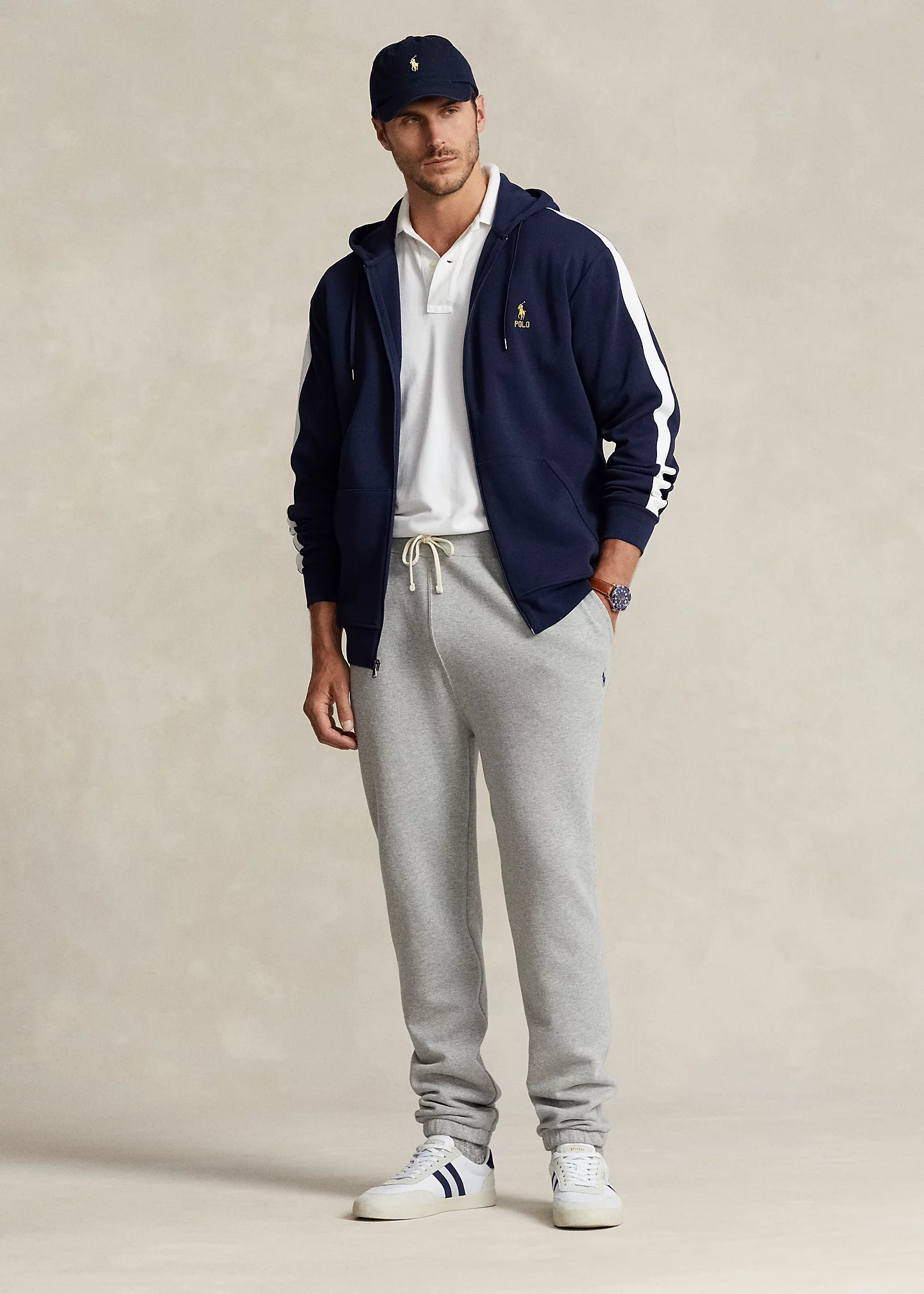 Double-Knit Full-Zip Hoodie