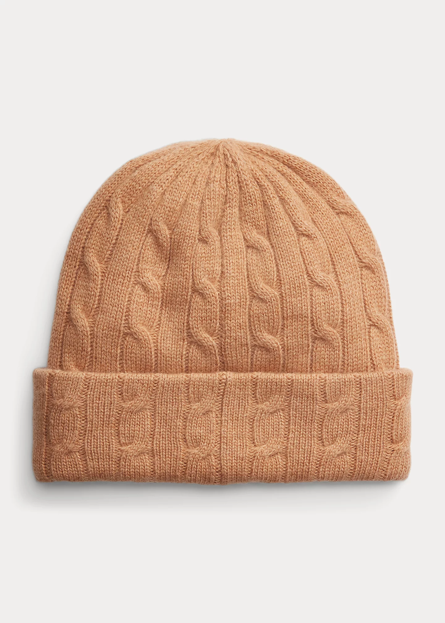 Cable-Knit Wool-Cashmere Beanie