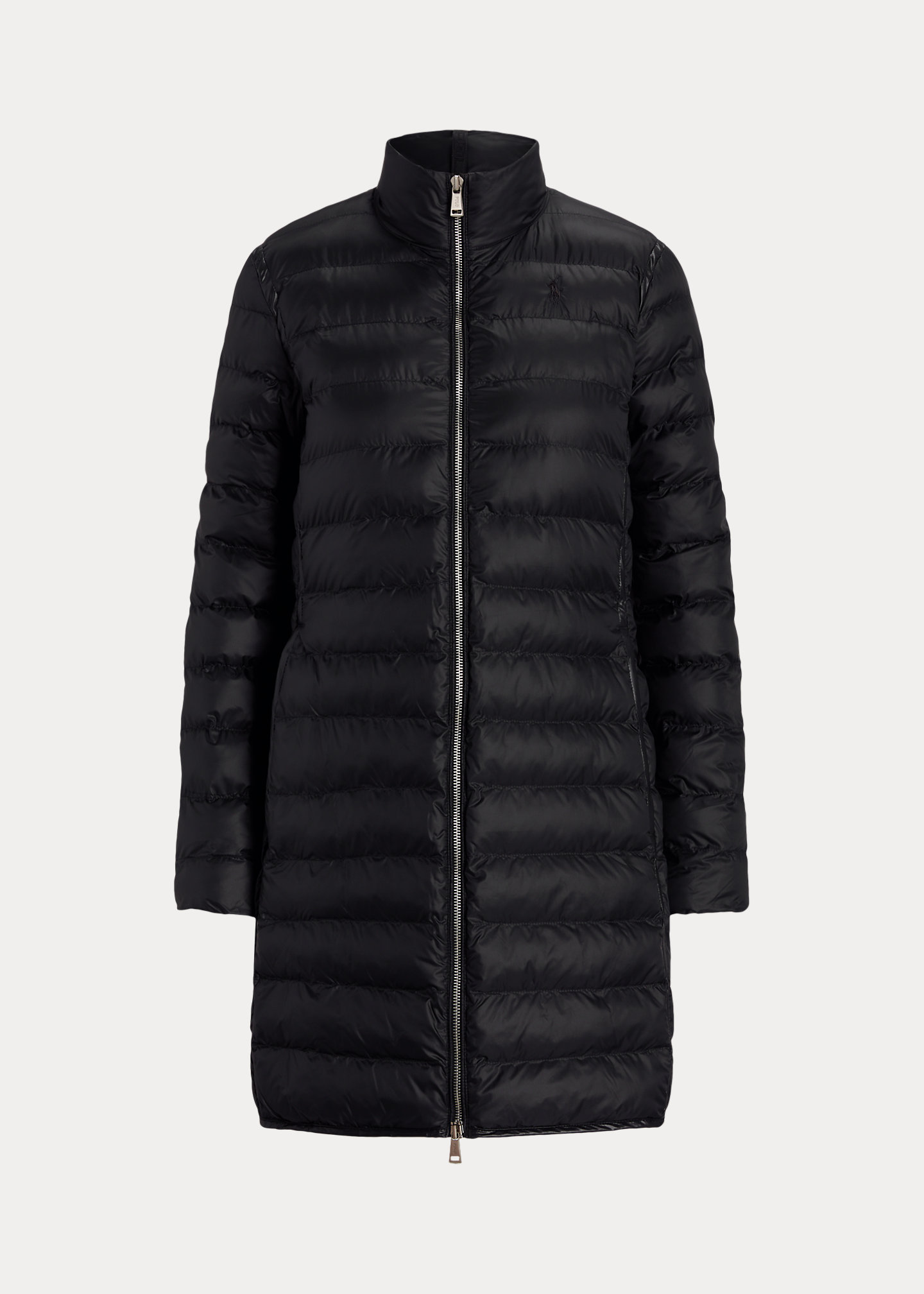 Packable Water-Repellent Quilted Coat