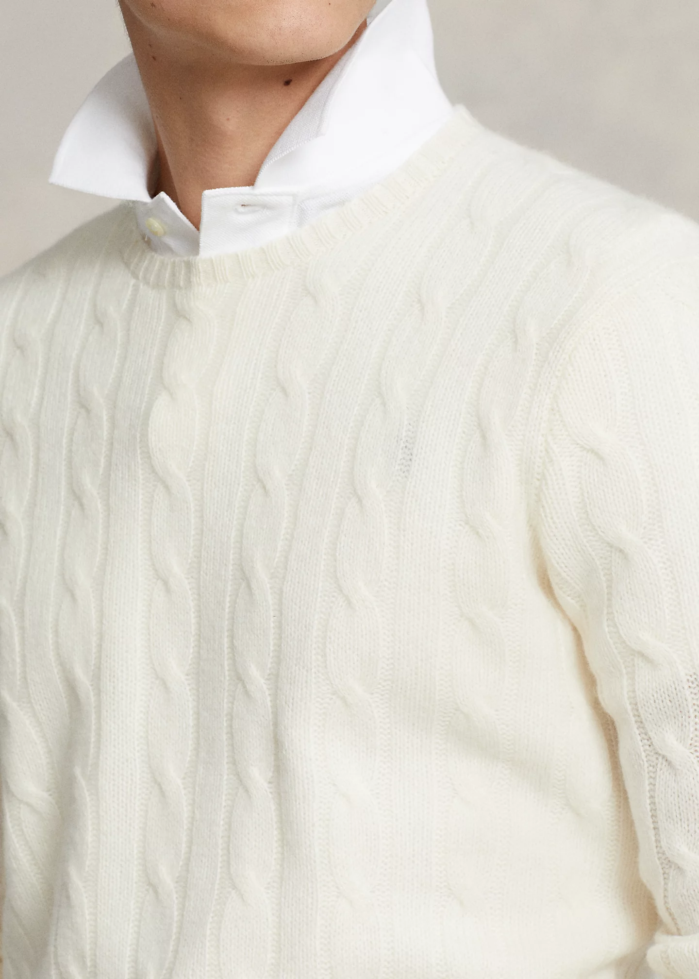The Iconic Cable-Knit Cashmere Sweater