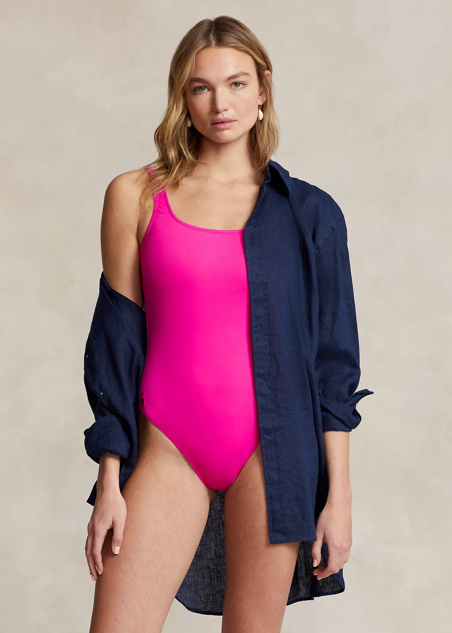 Scoopback One-Piece Swimsuit