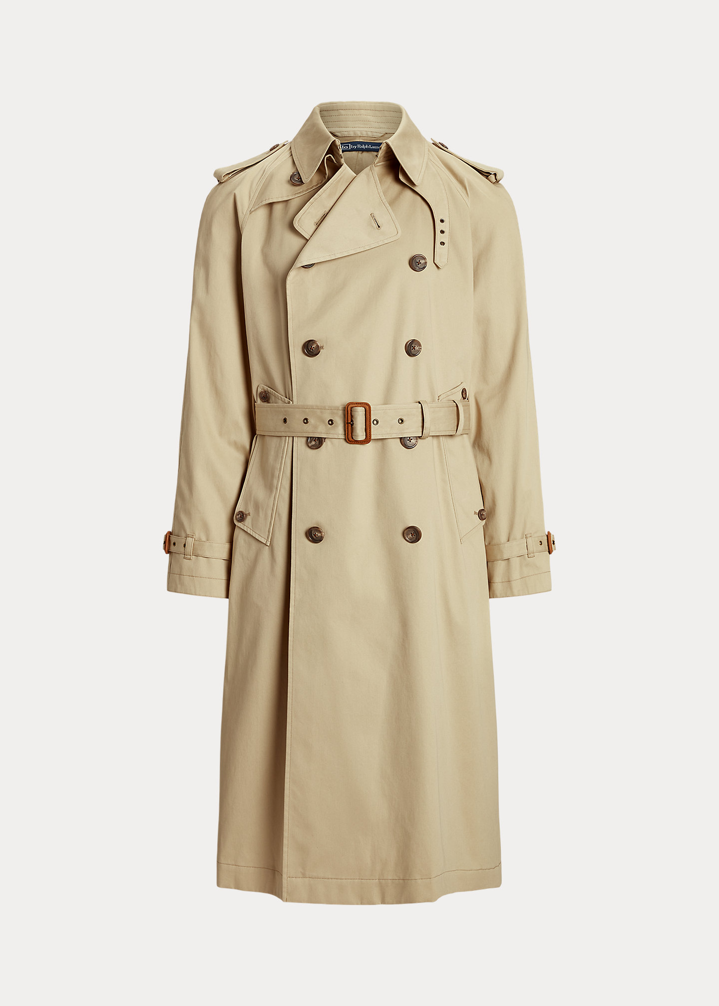 Lightweight Cotton-Blend Trench Coat