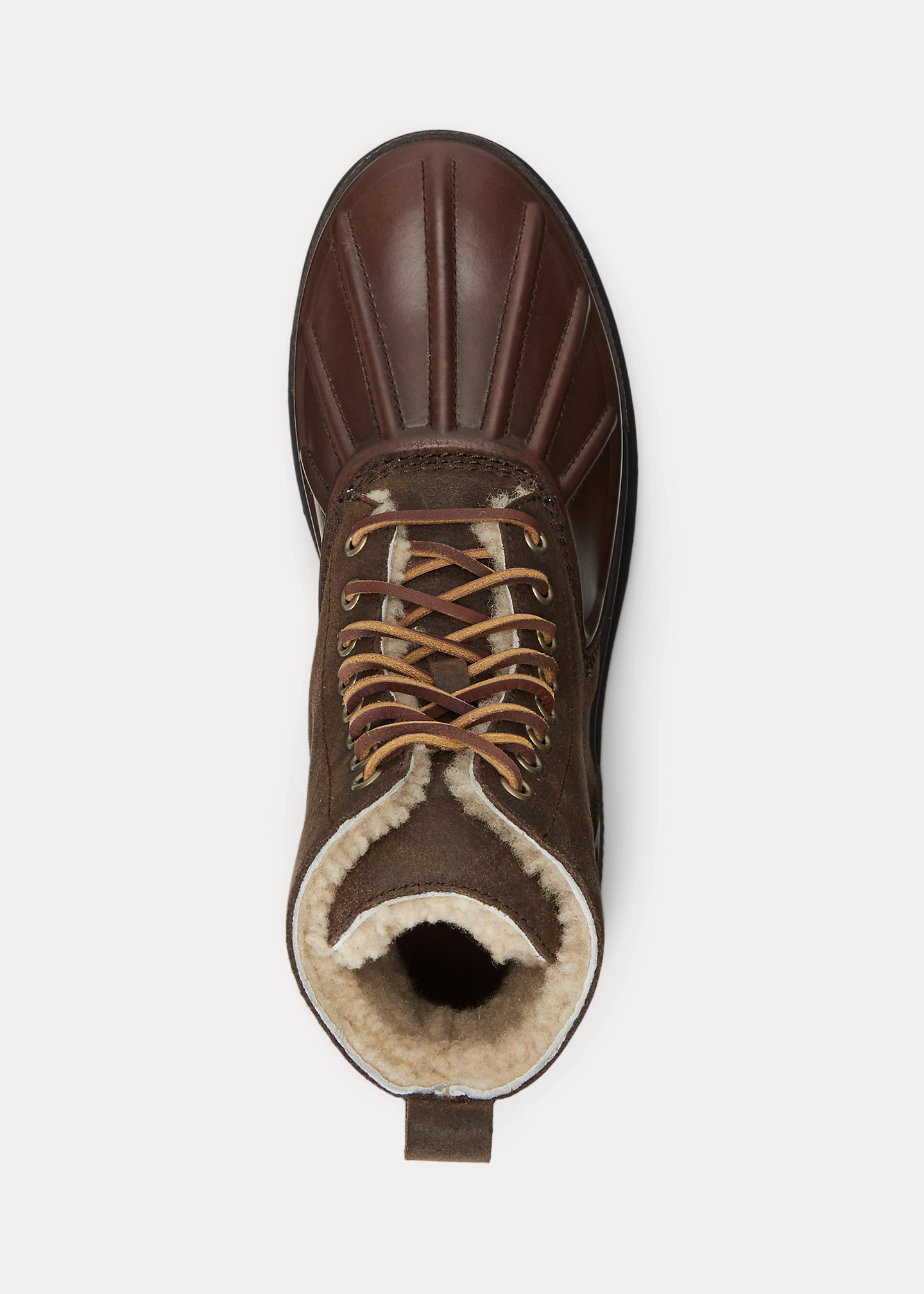 Oslo Faux-Shearling-Lined Suede Boot