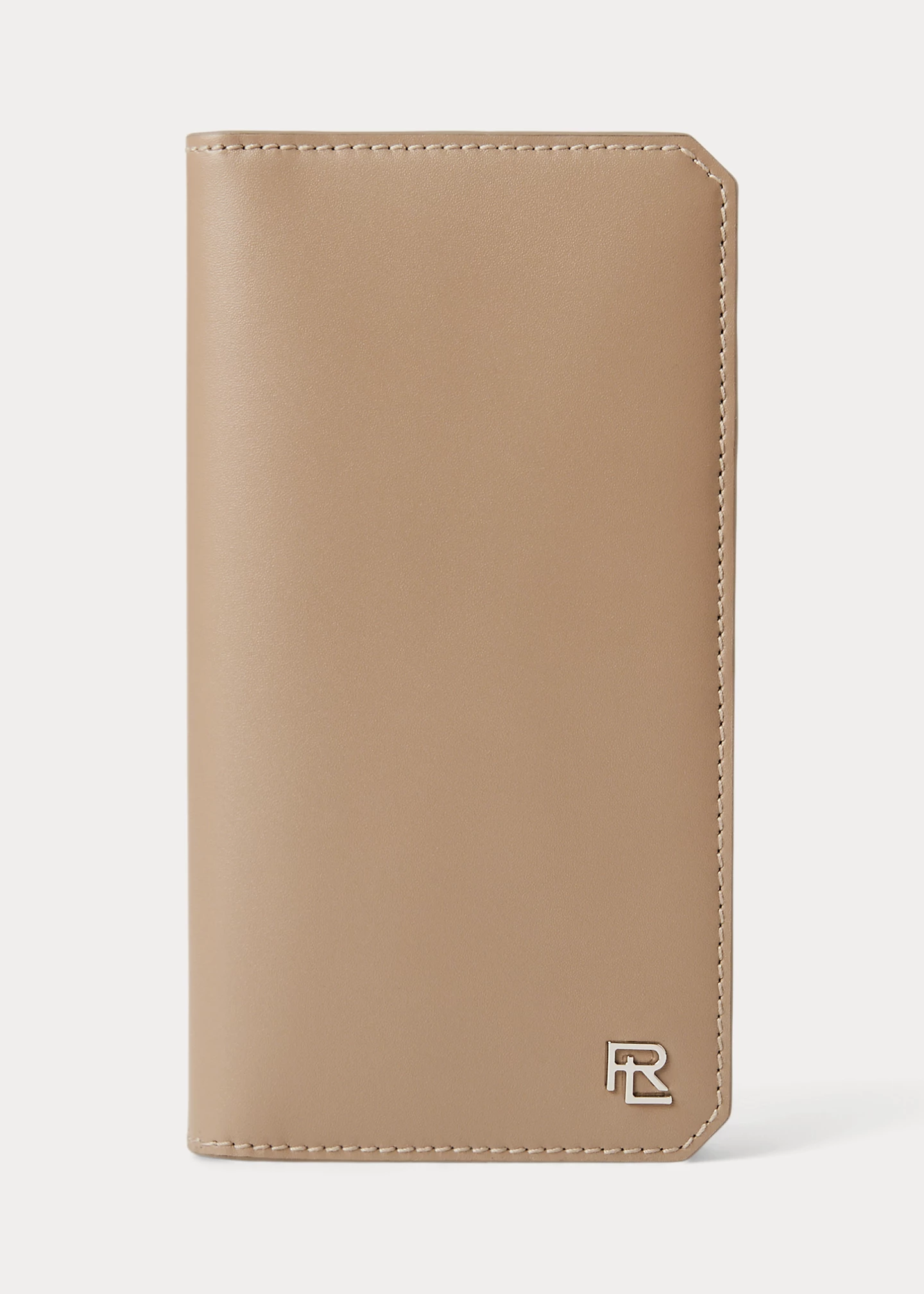 RL Box Calfskin Vertical Wallet