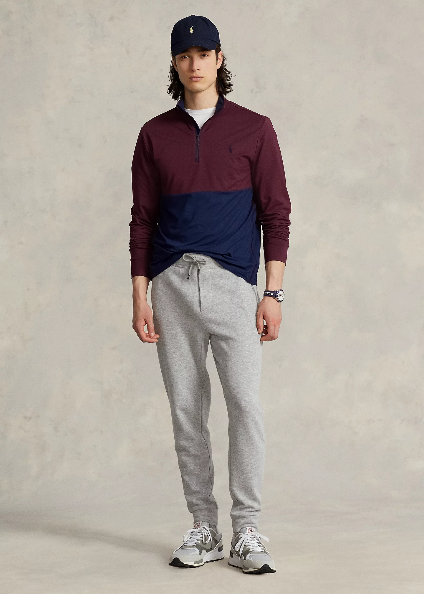 Performance Jersey Quarter-Zip Pullover