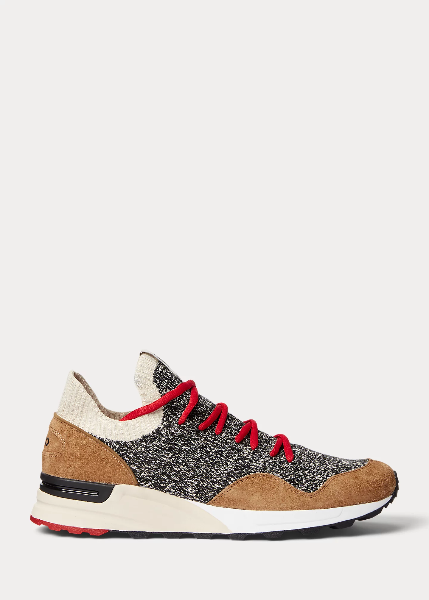 Trackster 200II Suede-Trim Sock Sneaker