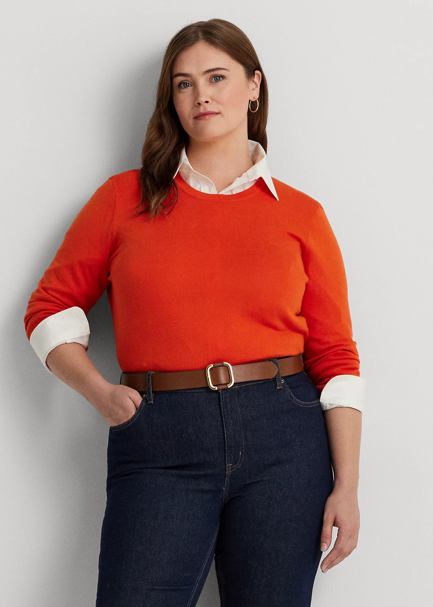 Cotton-Blend Sweater