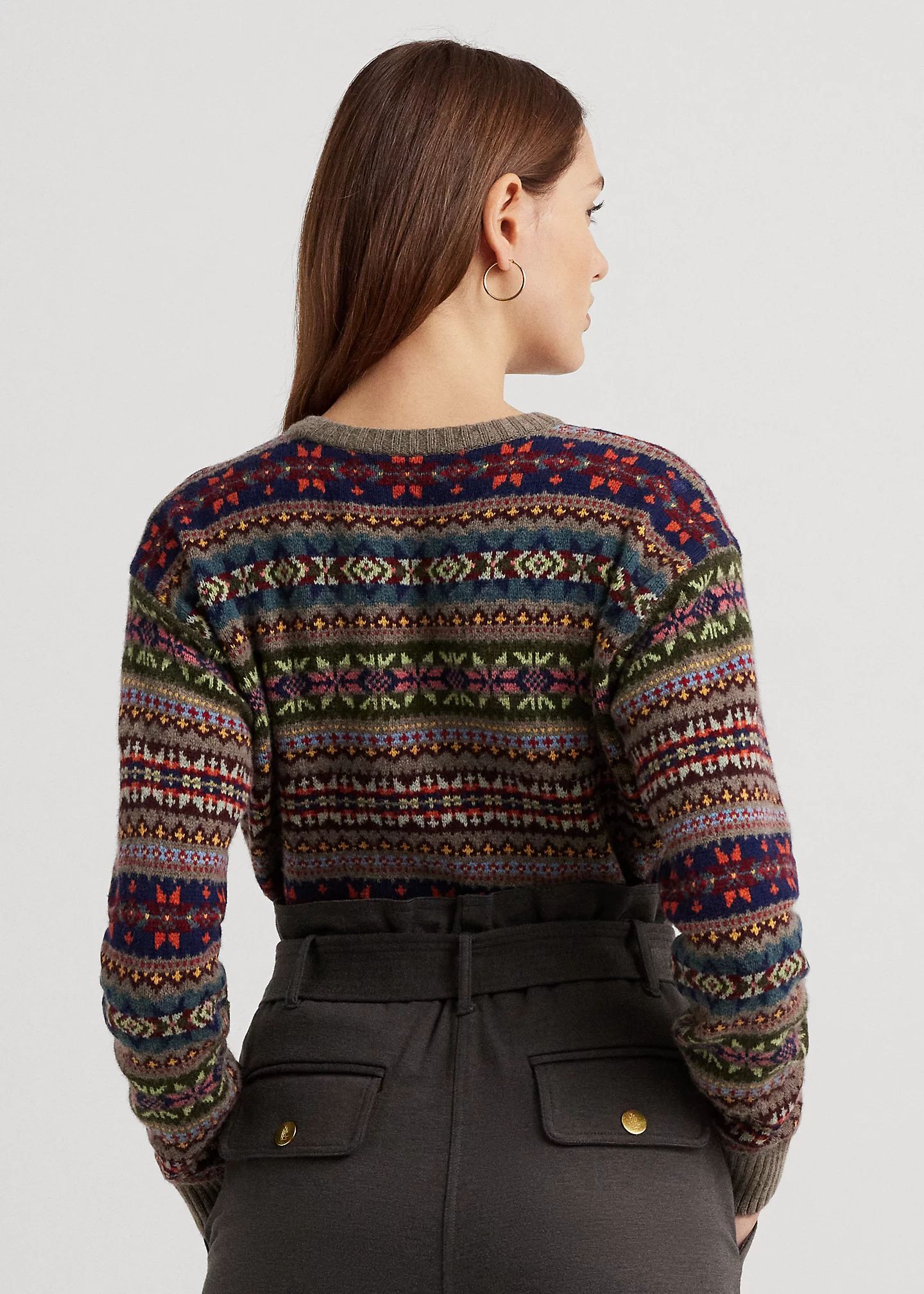 Fair Isle Wool-Blend Sweater