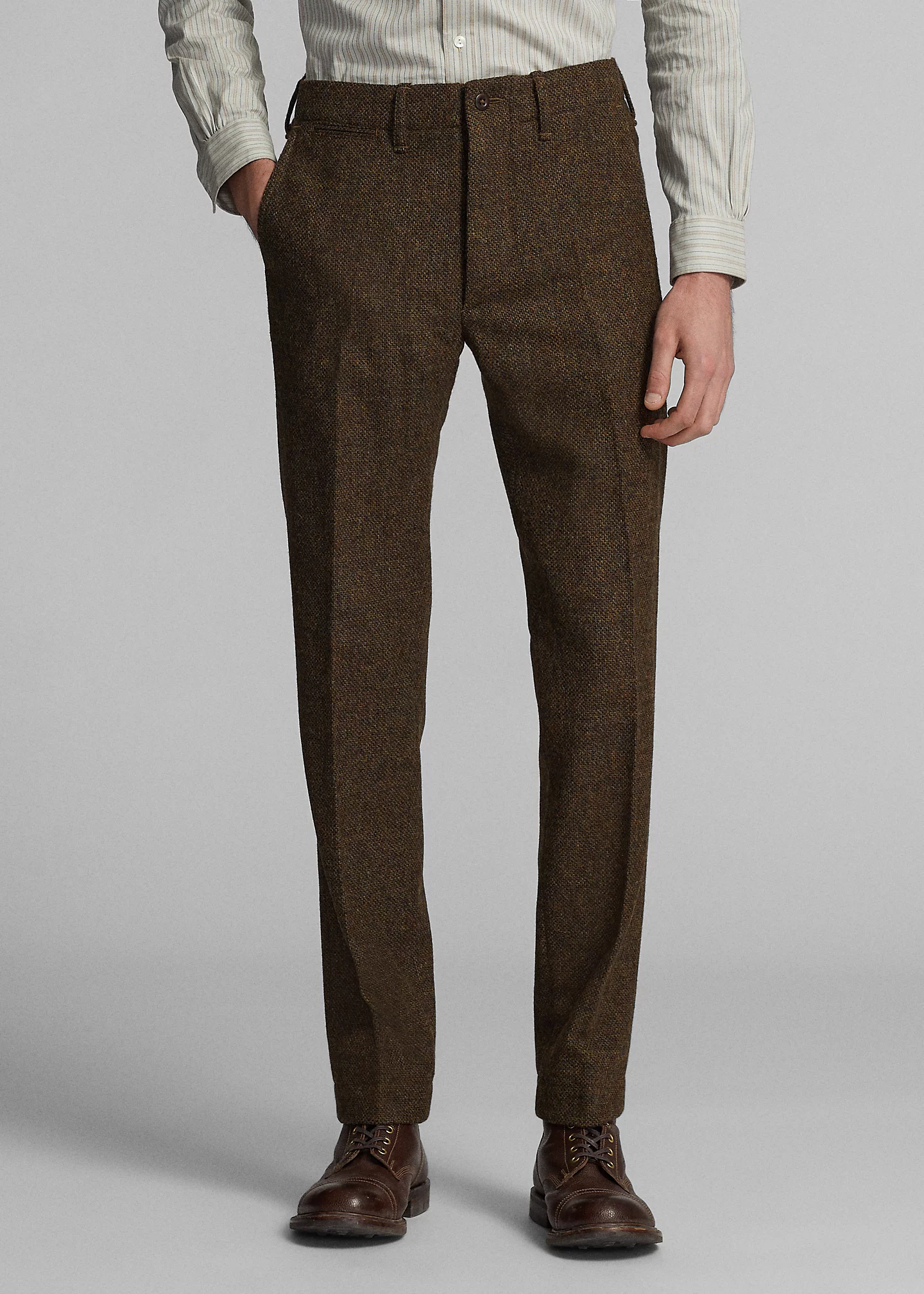 Wool Tweed Officer’s Pant