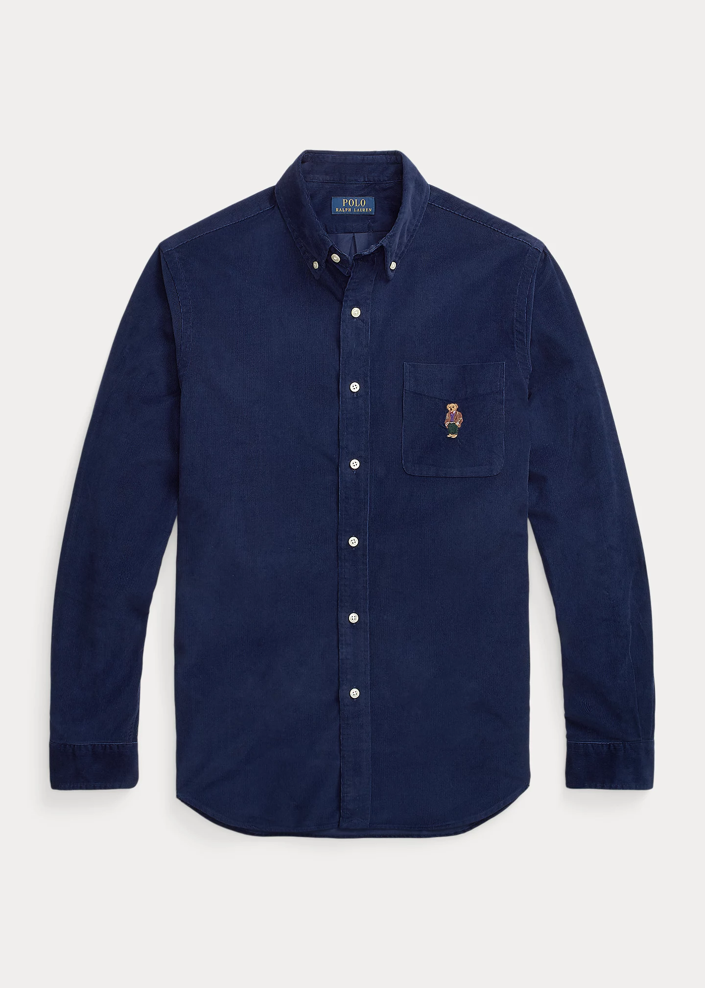 Classic Fit Polo Bear Corduroy Shirt
