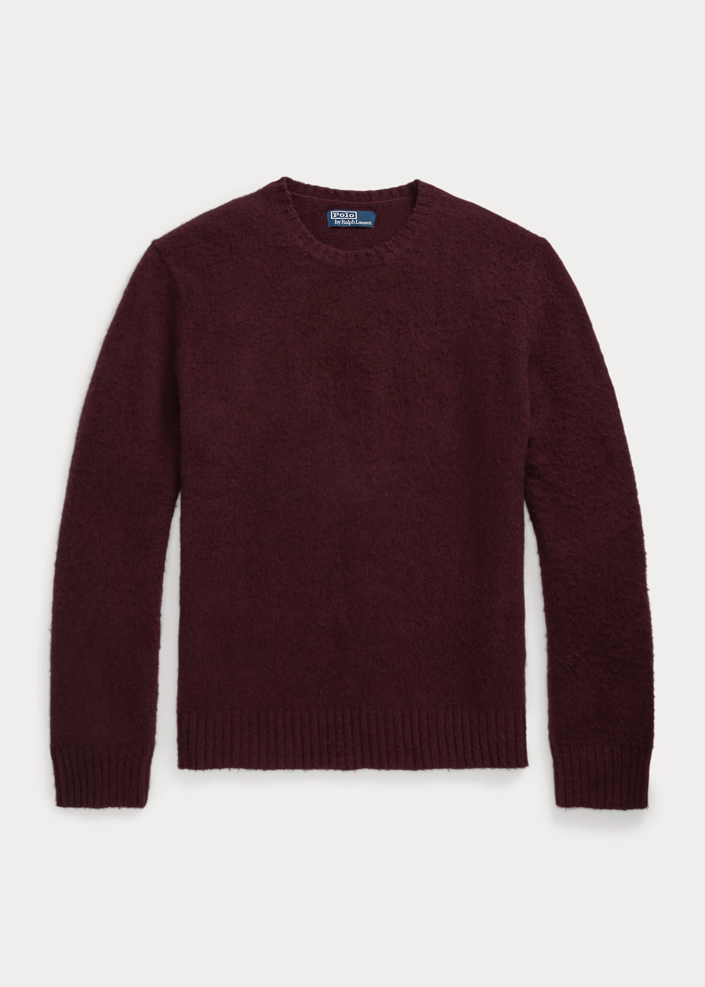 Suede-Patch Wool-Cashmere Sweater