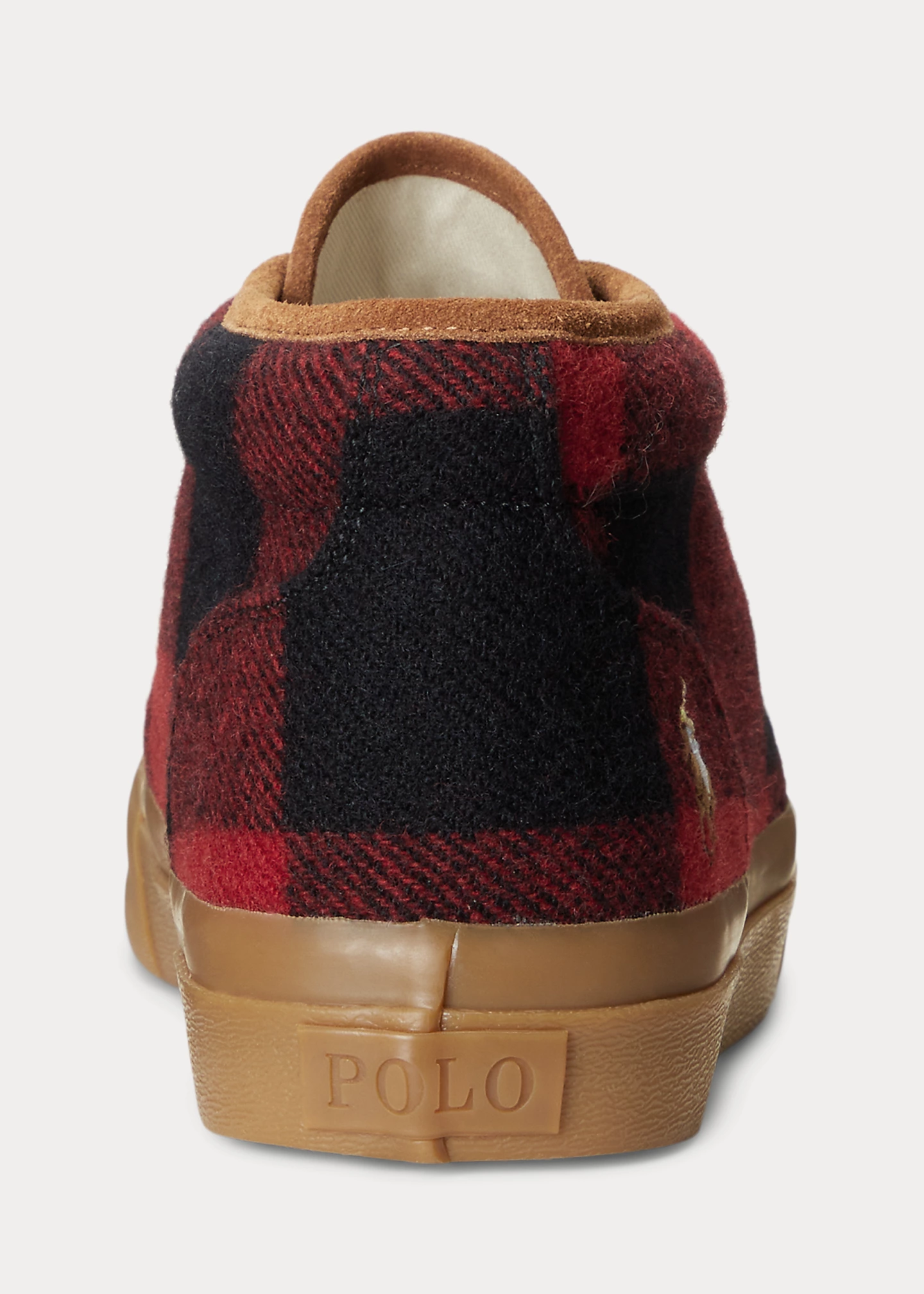 Keaton Buffalo Check Wool Chukka