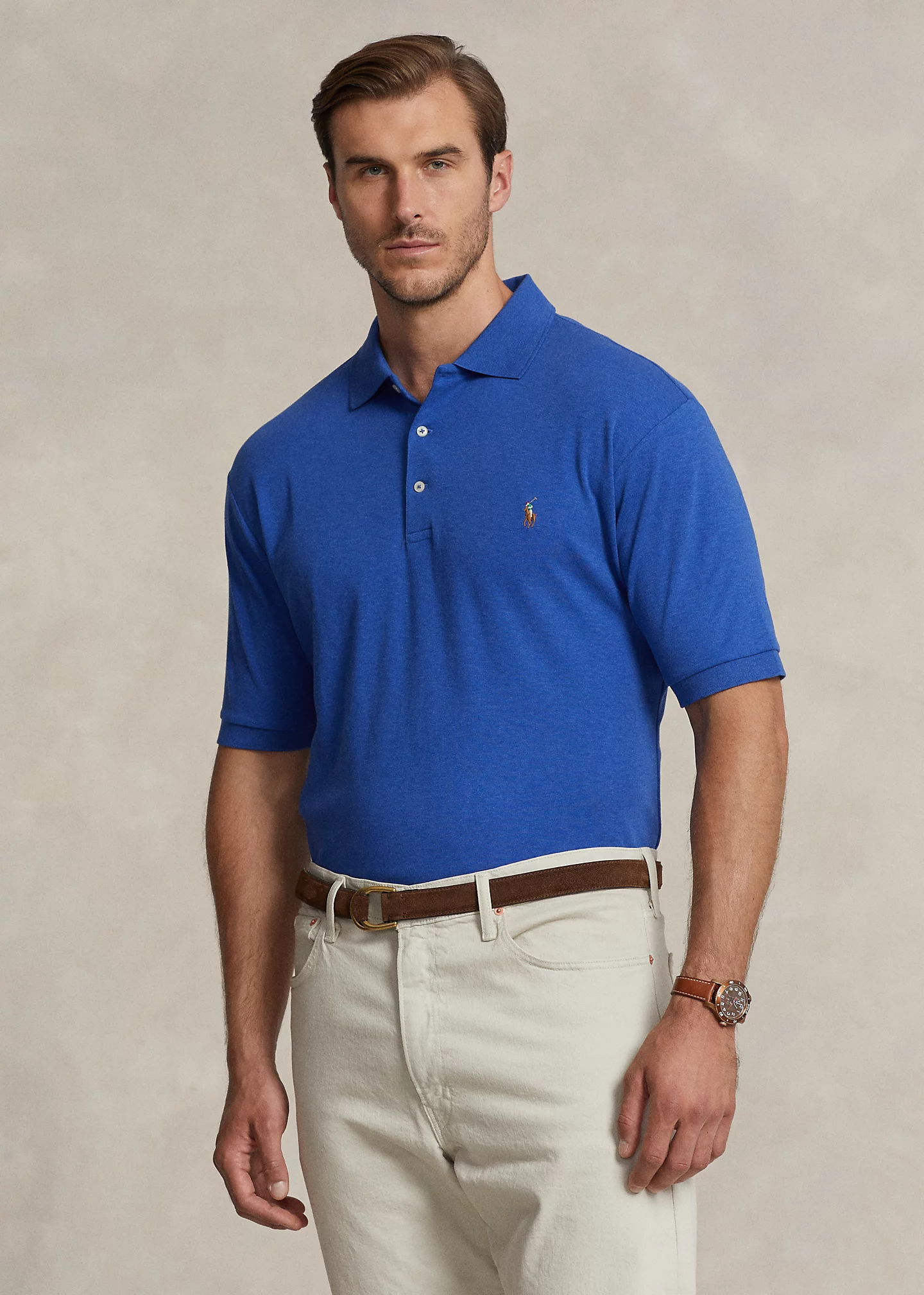 Soft Cotton Polo Shirt