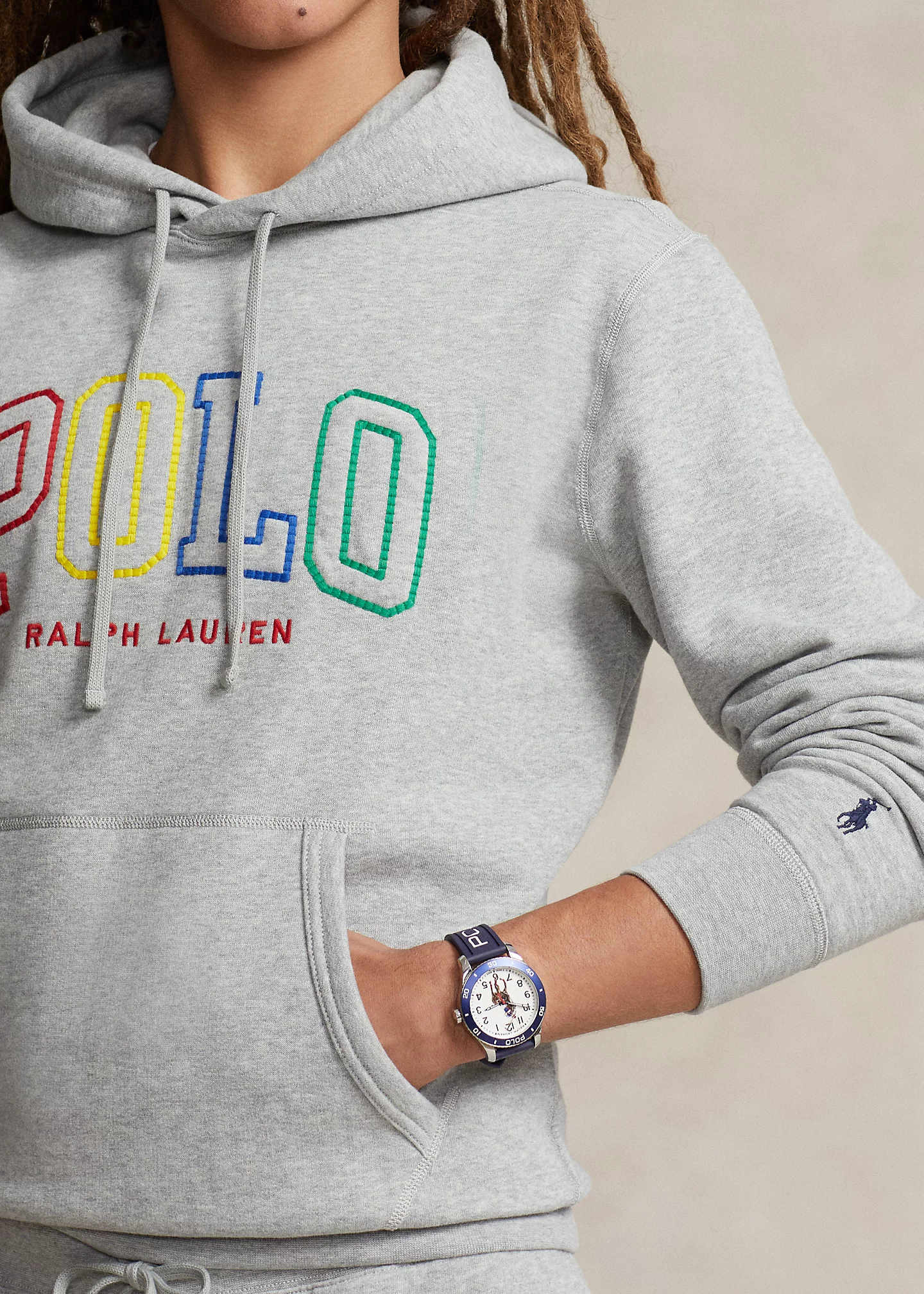 The RL Fleece Logo Hoodie