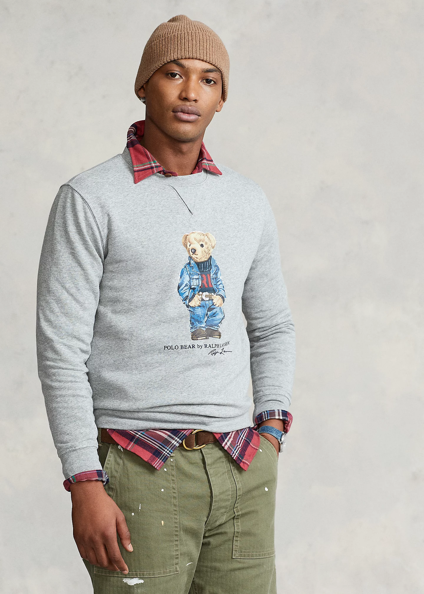 Polo Bear Fleece Sweatshirt