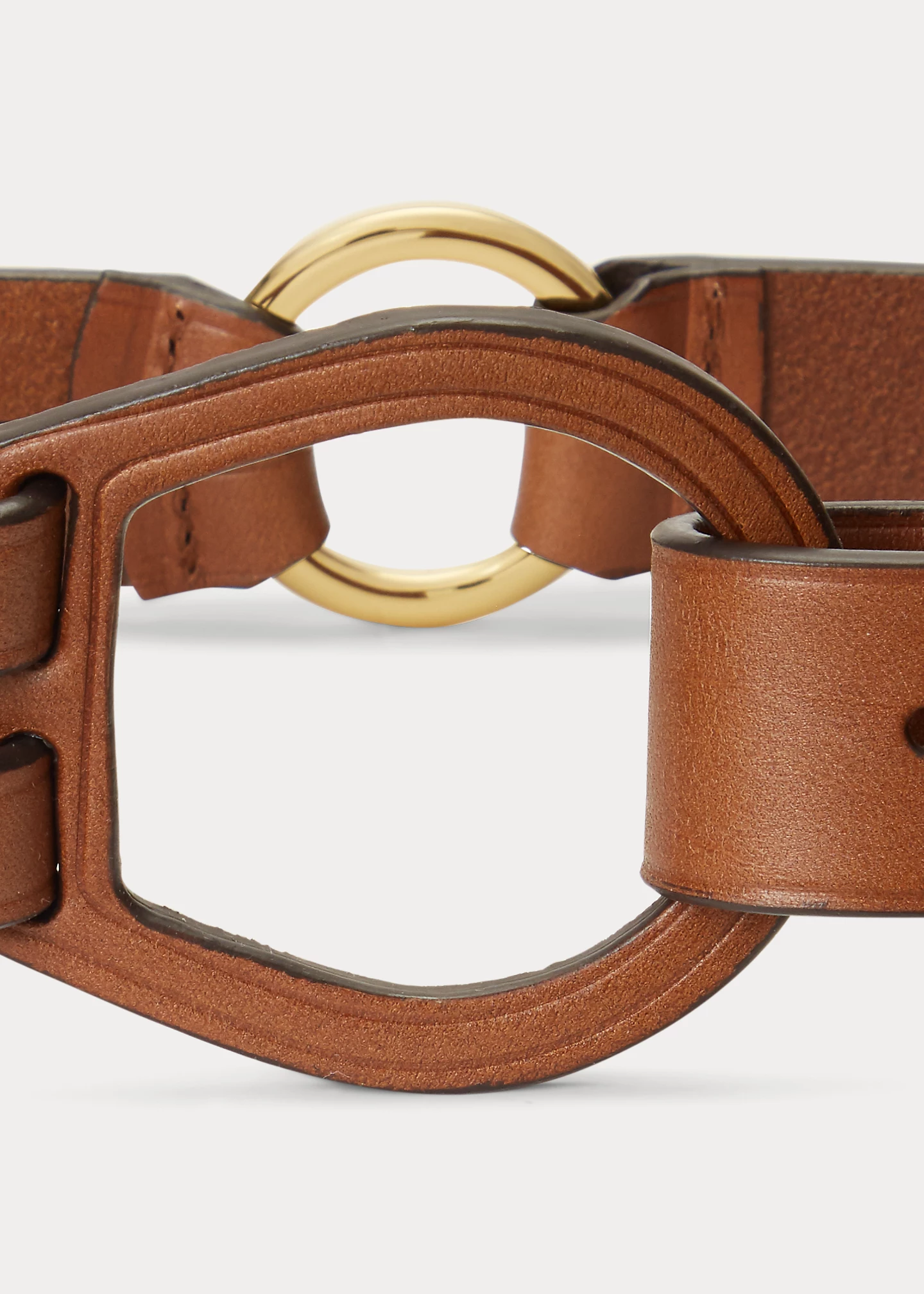 Tri-Strap Leather Belt