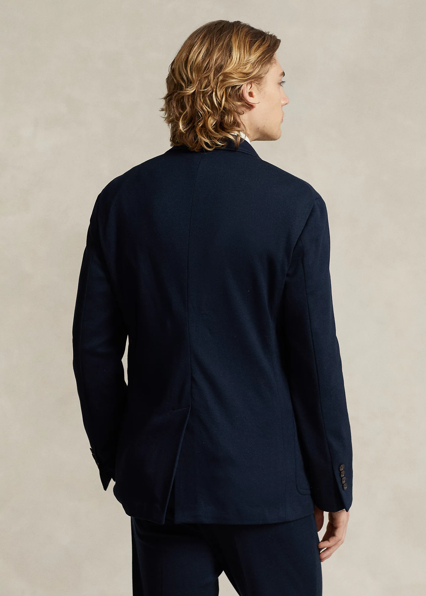 Polo Soft Tailored Knit Mesh Blazer