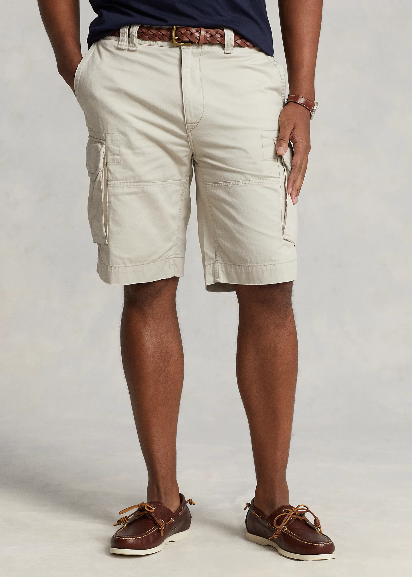 Classic Fit Twill Cargo Short