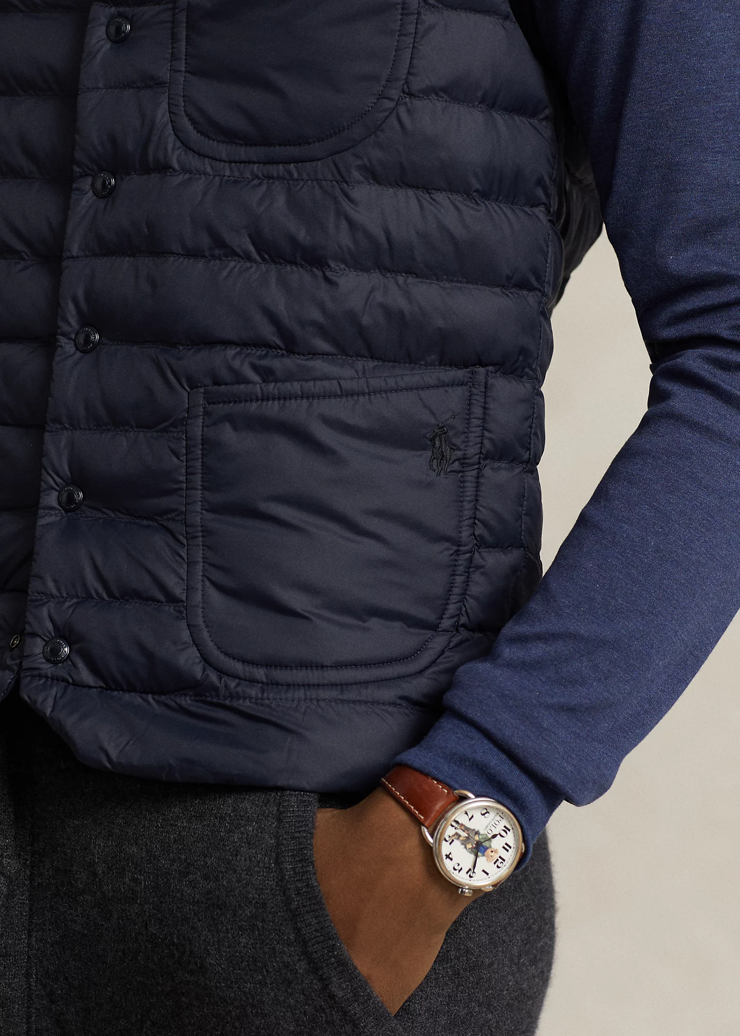 The Colden Water-Repellent V-Neck Vest